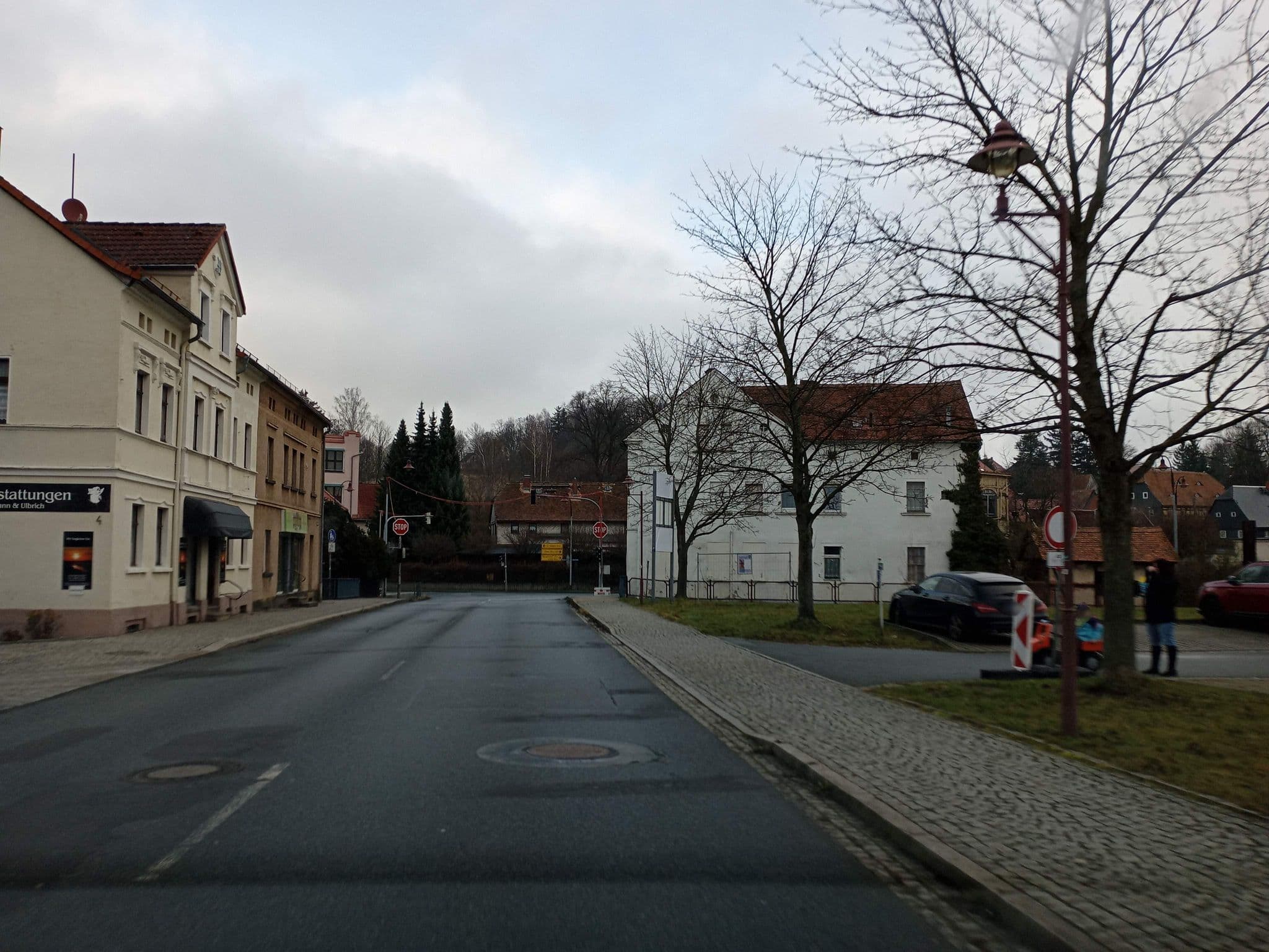 Street view near Pension und Cafe Spreeeck, Ebersbach — © atze02 (CC BY-SA · Mapillary)