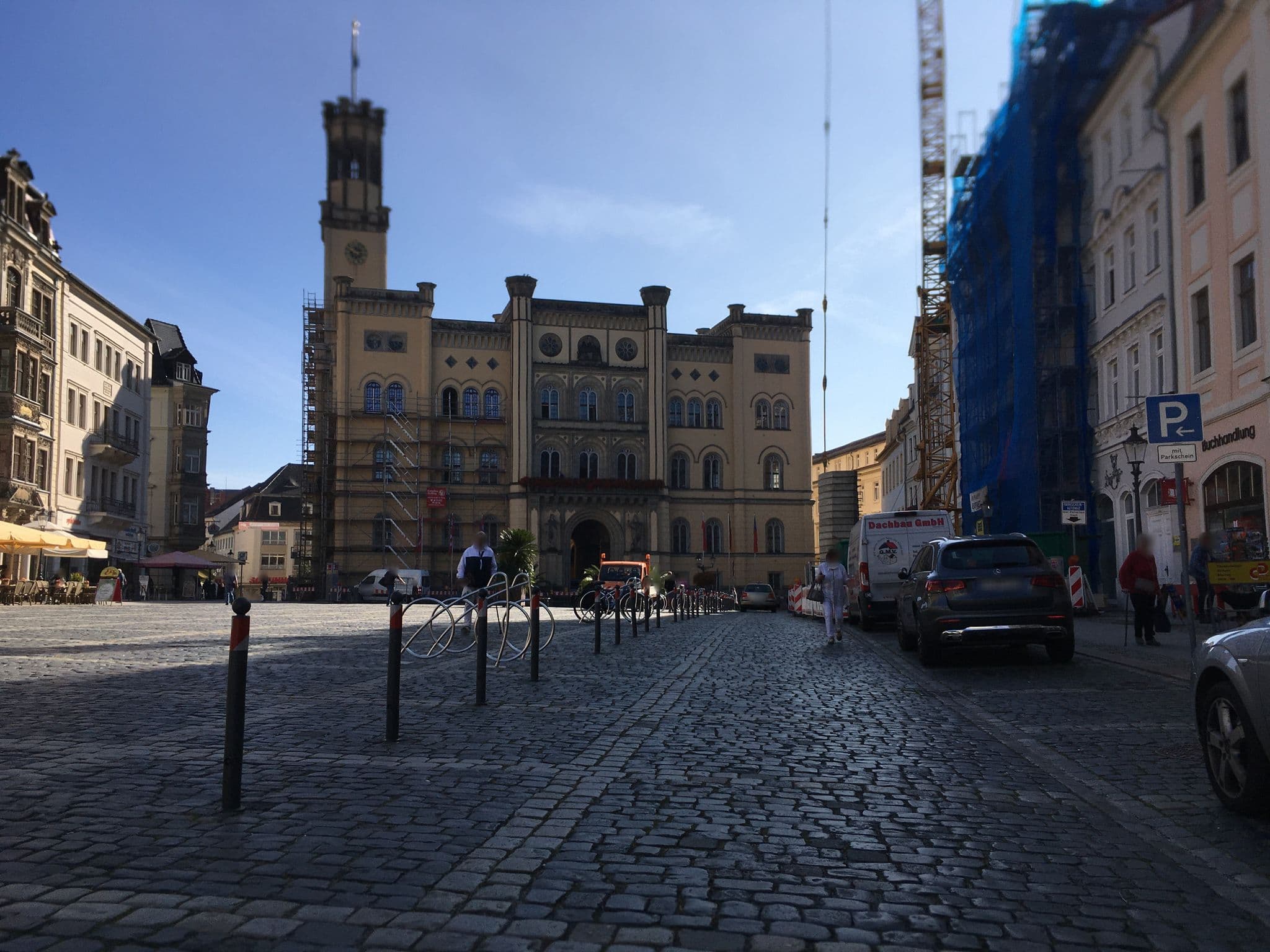 Street view near Pension am Markt, Zittau — © carlheinz (CC BY-SA · Mapillary)