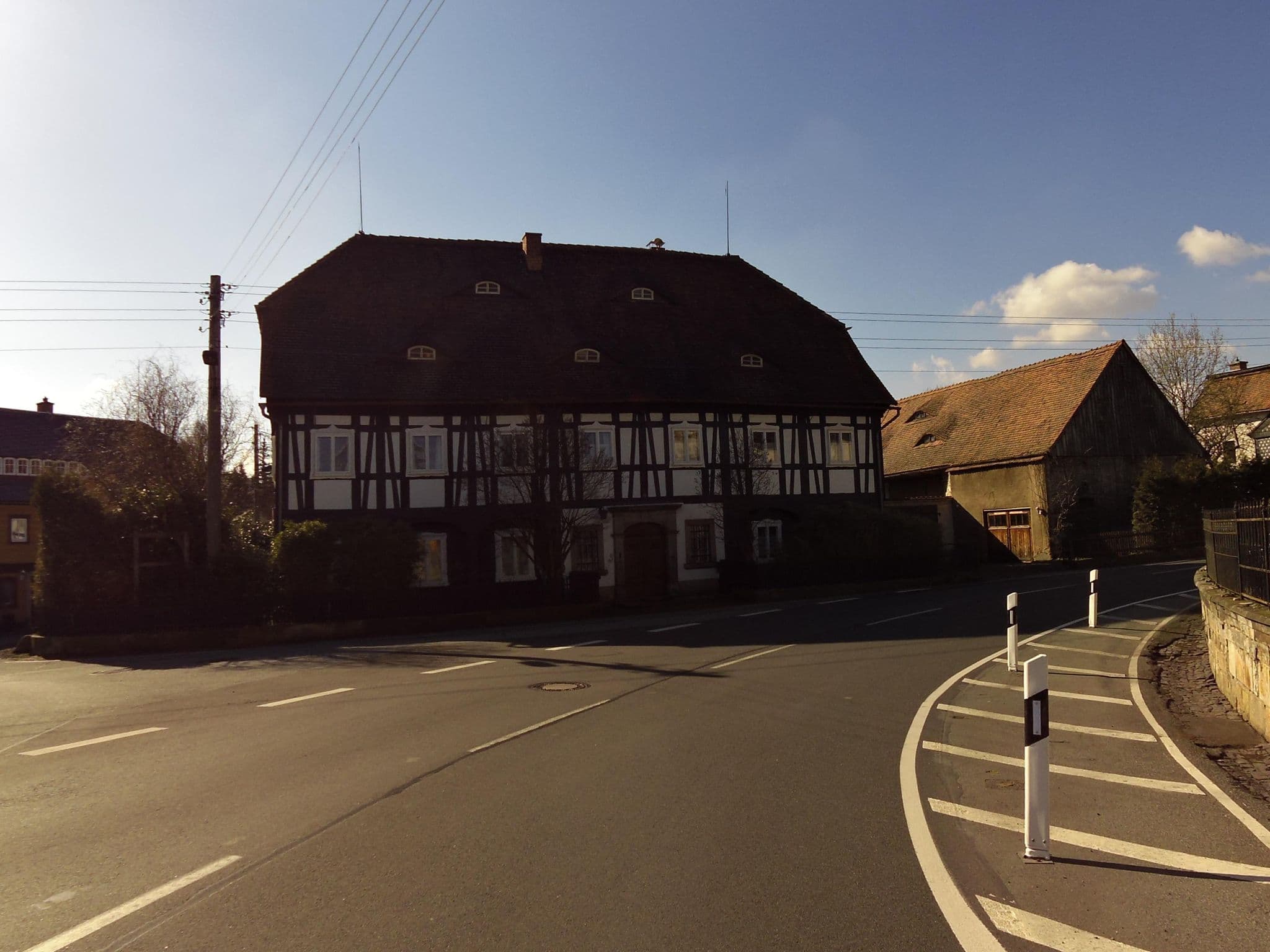 Street view near Goldberghaus Mauve, Großschönau — © fell3 (CC BY-SA · Mapillary)