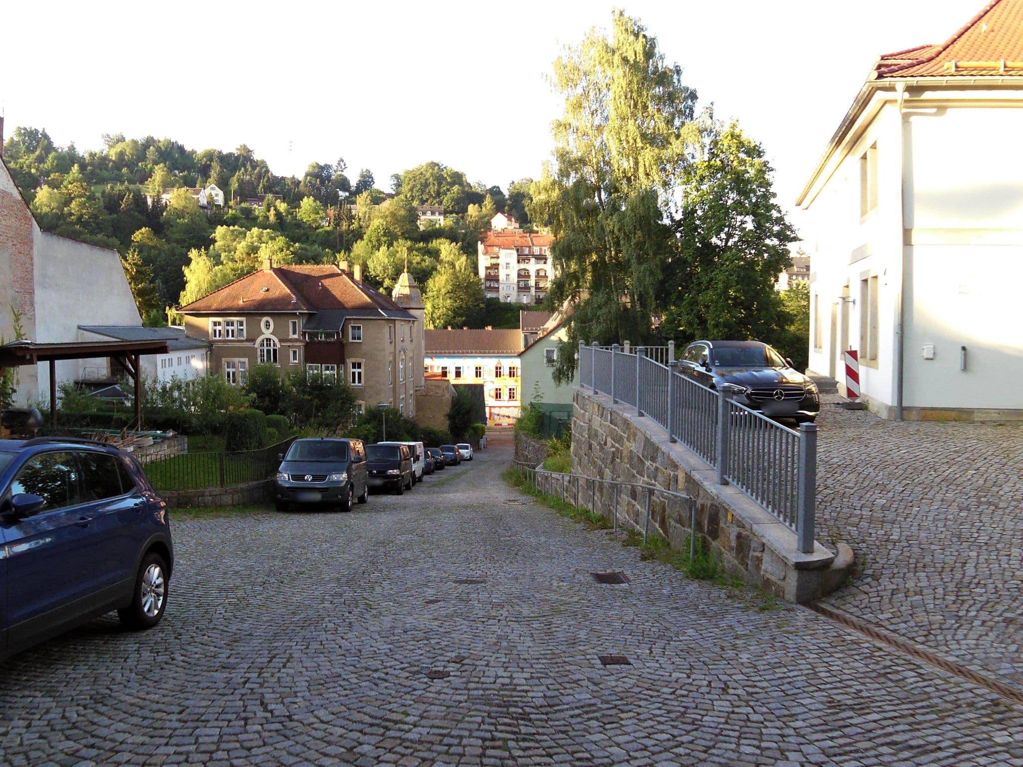 Street view near Pension Am Finkenberg, Sebnitz — © fell3 (CC BY-SA · Mapillary)