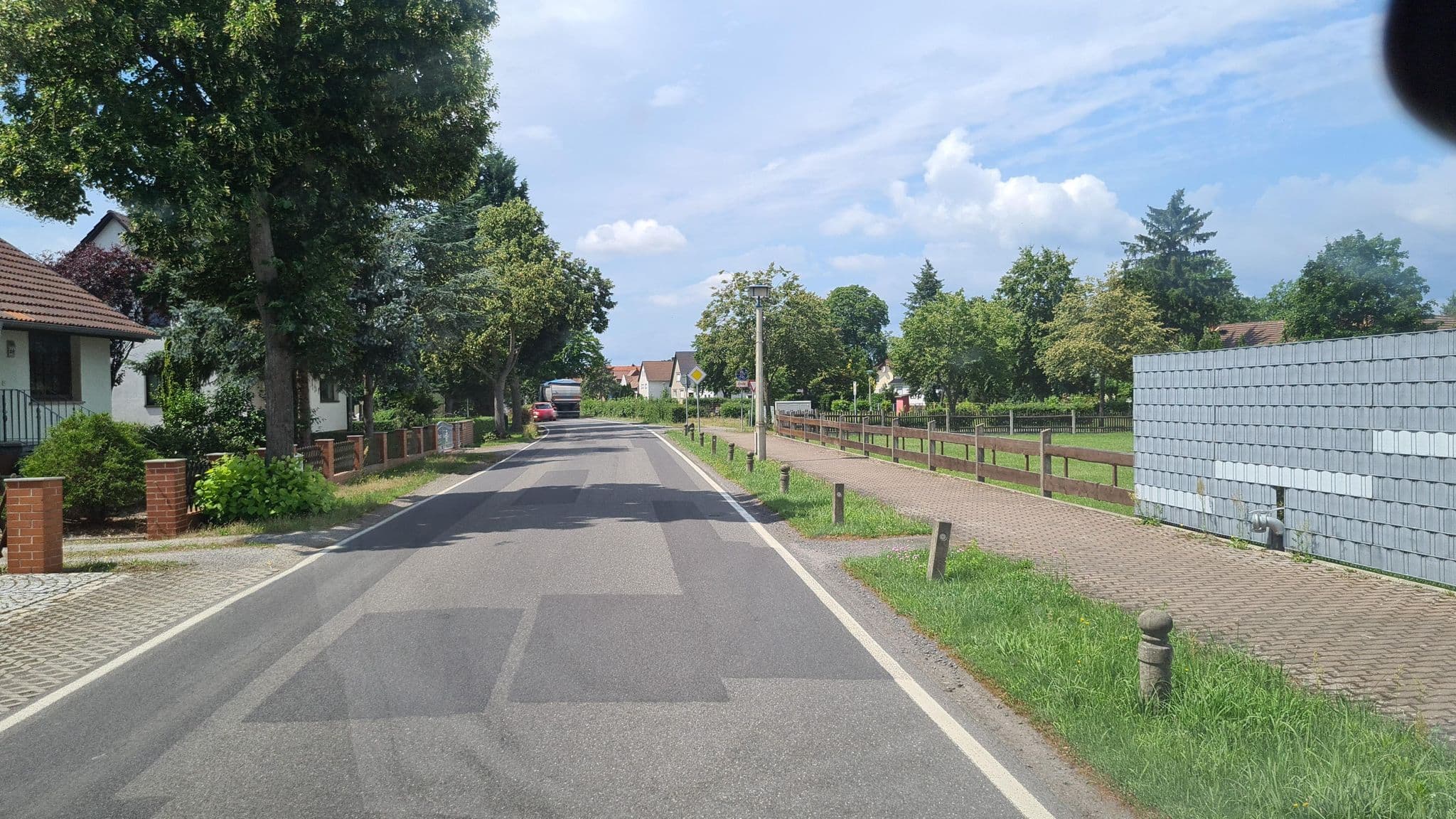 Street view near Seenland Ferienhaus Geierswalde, Hoyerswerda — © dsmm (CC BY-SA · Mapillary)