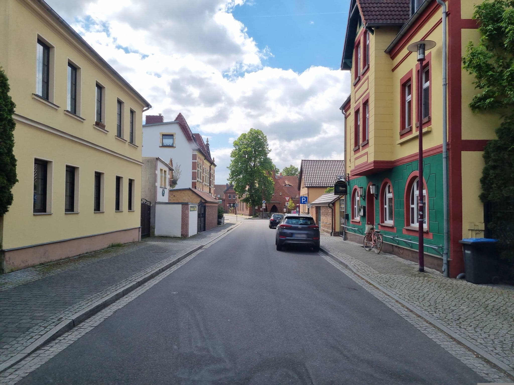 Street view near Pension Elana, Großräschen — © dsmm (CC BY-SA · Mapillary)