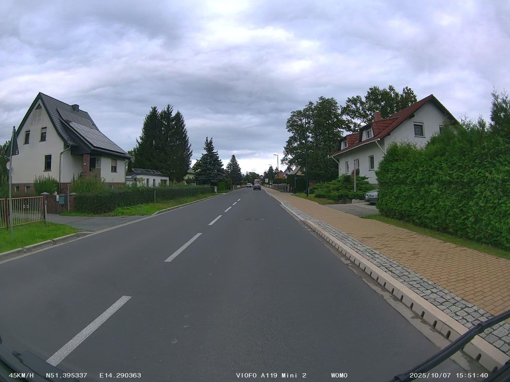 Street view near Appartementhaus und Pension Silberbach, Wittichenau — © soulcover (CC BY-SA · Mapillary)