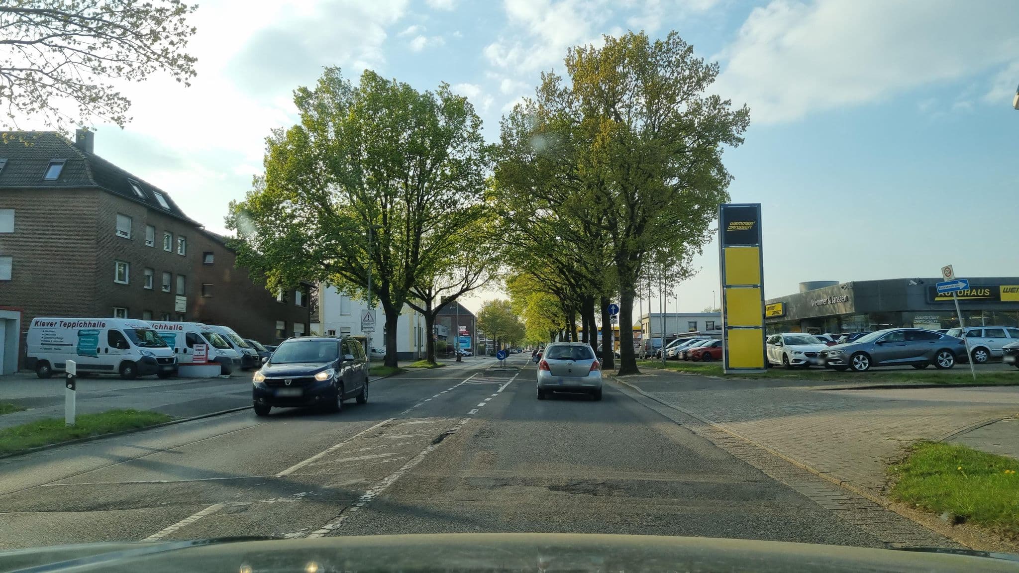 Street view near Ferienwohnungen Kleve, Kleve — © helfrich (CC BY-SA · Mapillary)