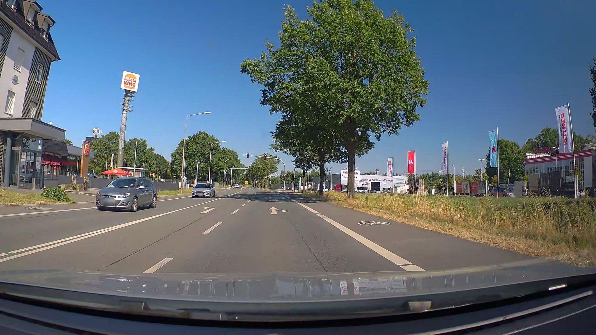 Street view near Hotel Bergesbuer, Gronau — © poxonline (CC BY-SA · Mapillary)
