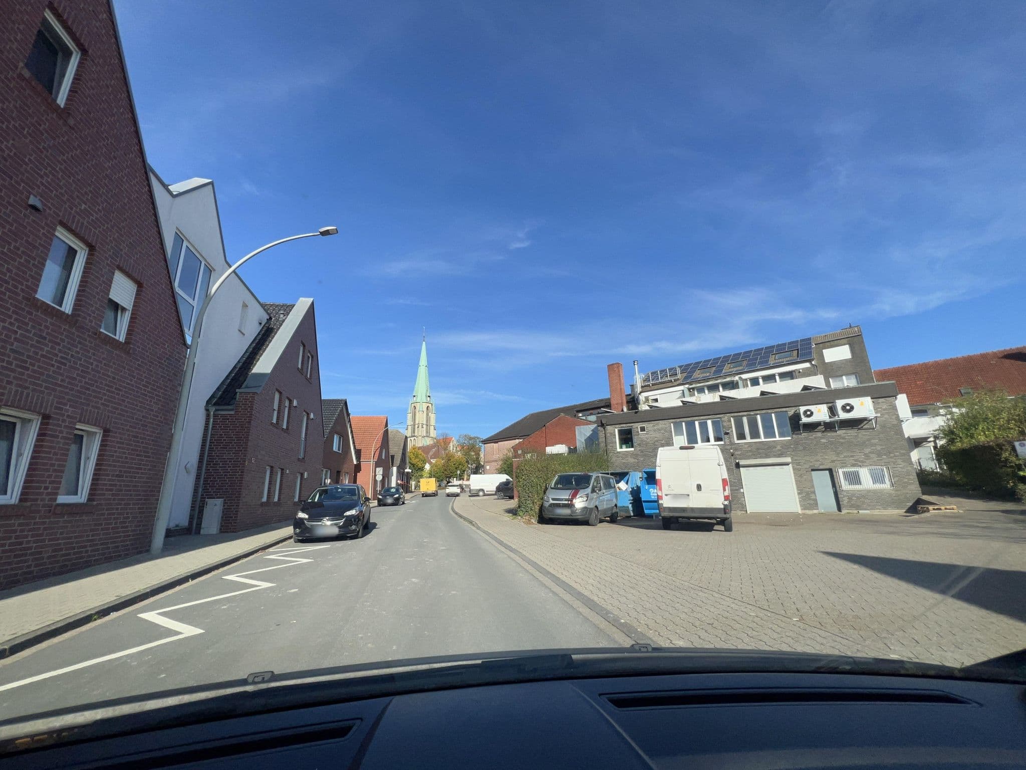 Street view near Verspohl's Wochenend Villa, Altenberge — © descilla (CC BY-SA · Mapillary)