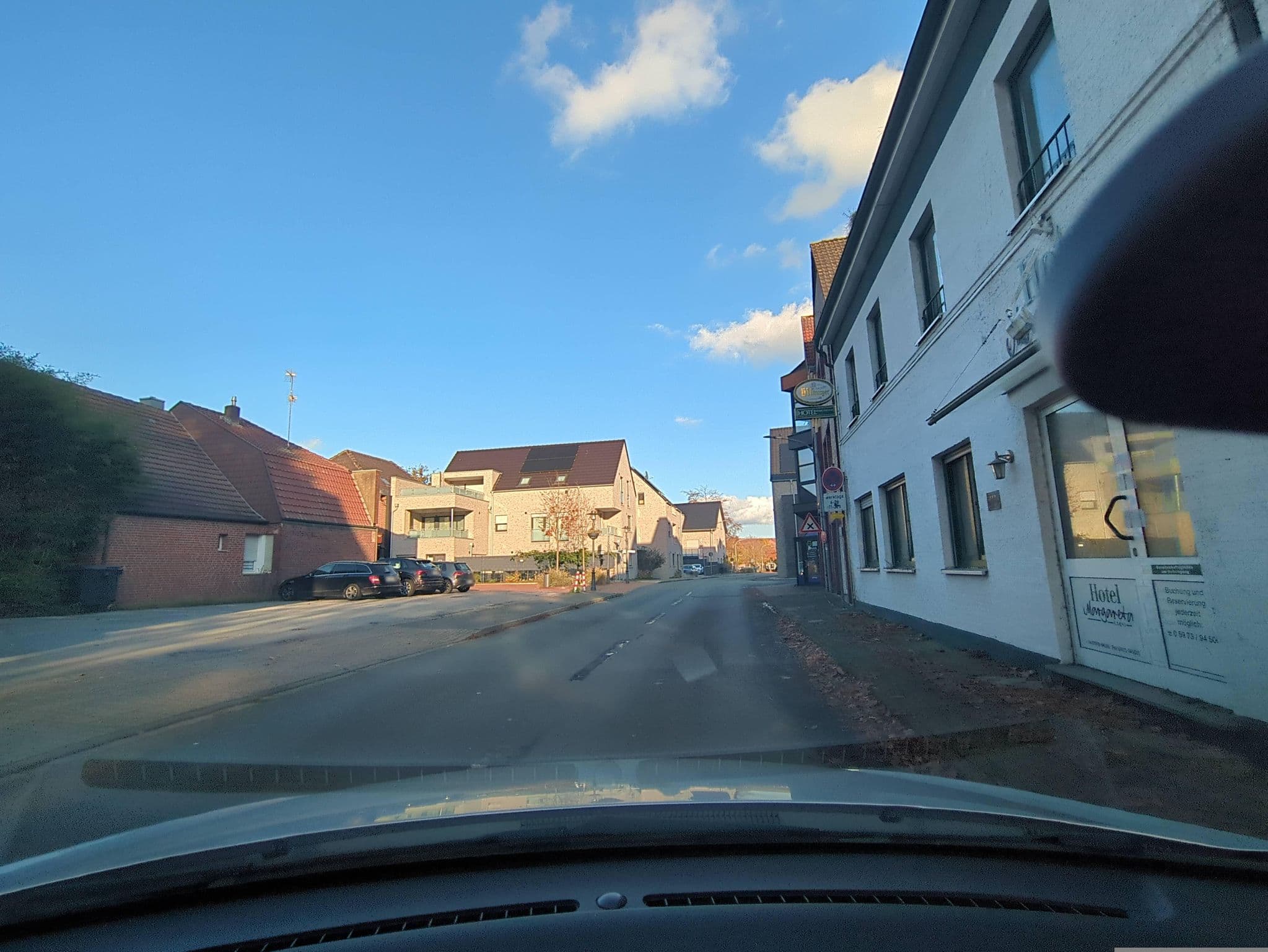 Street view near Hotel Margareta, Neuenkirchen — © hkelc (CC BY-SA · Mapillary)