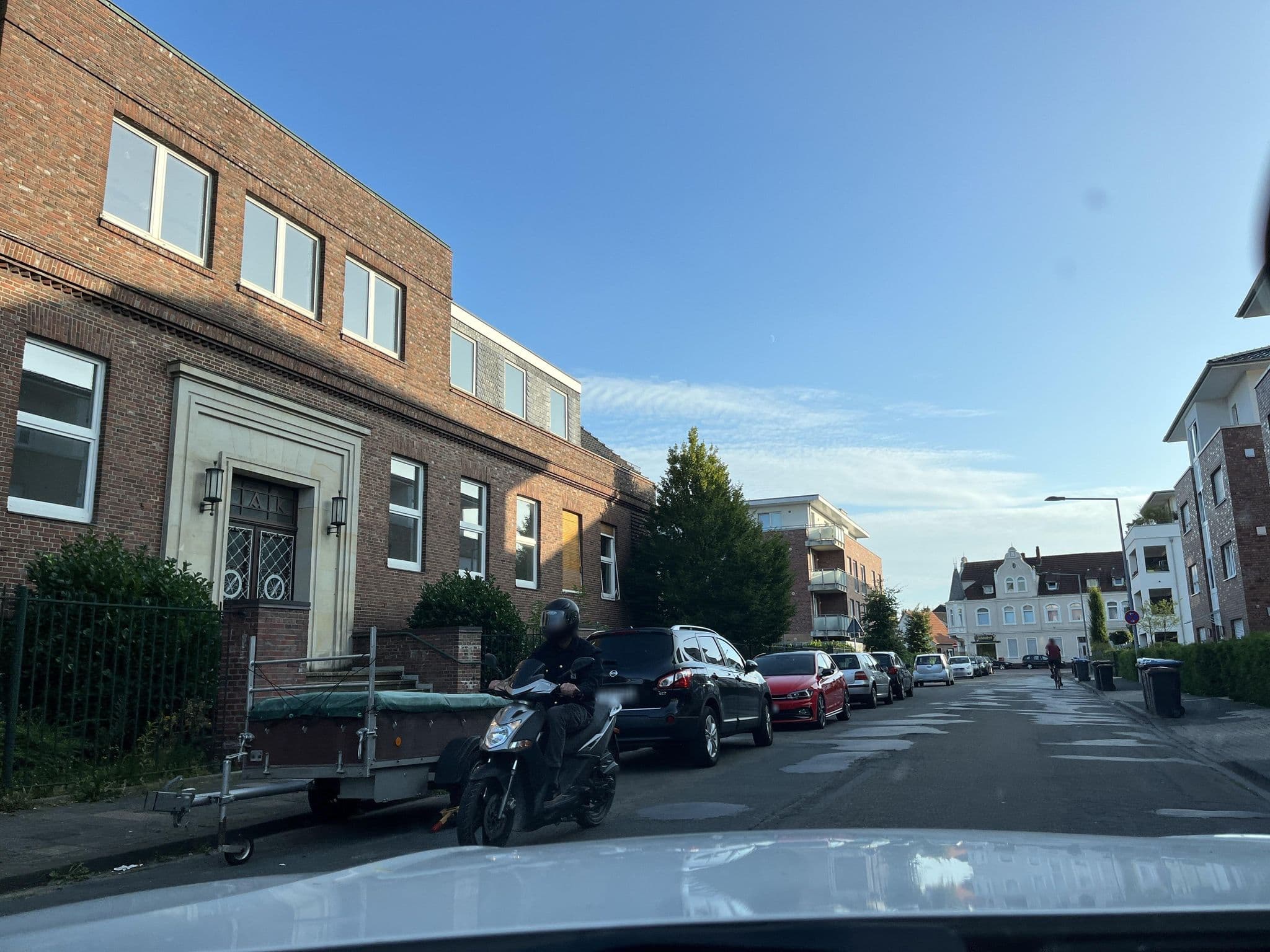 Street view near Hotel Gottesgabe, Rheine — © peterossege (CC BY-SA · Mapillary)
