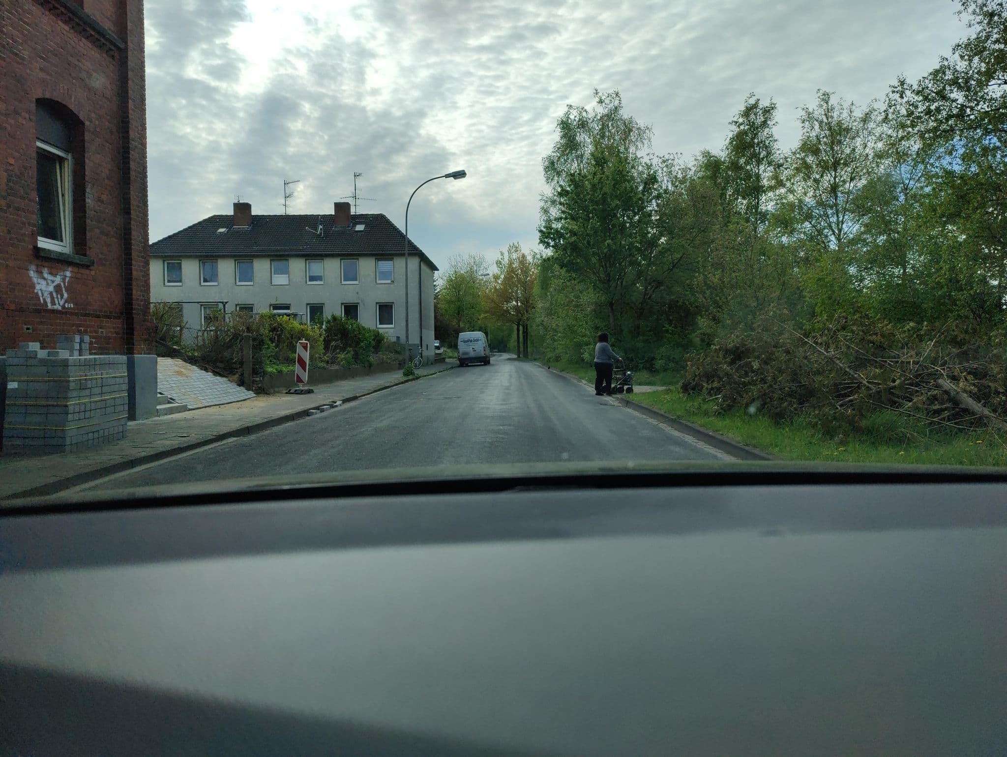 Street view near Aristo Hotel, Gronau — © brunsben (CC BY-SA · Mapillary)
