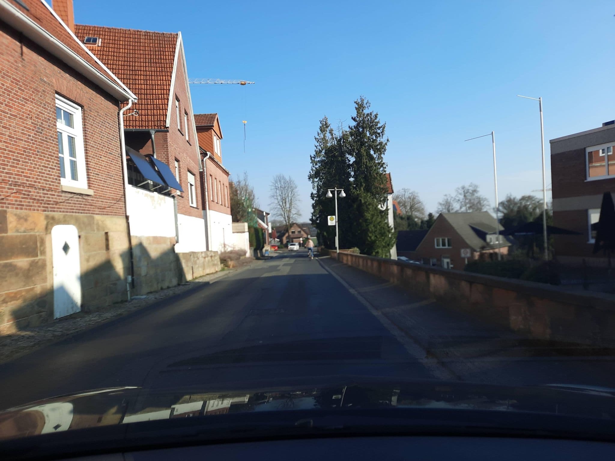 Street view near Hotel Kronenburg, Bad Bentheim — © Lowiekse (CC BY-SA · Mapillary)