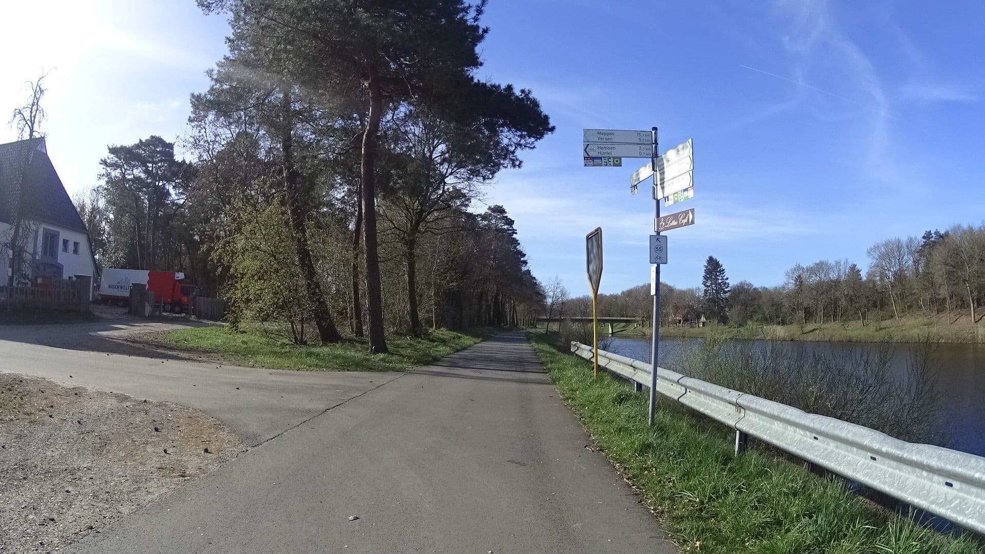 Street view near Hotel Landhaus Hubertushof, Haren — © ramap (CC BY-SA · Mapillary)