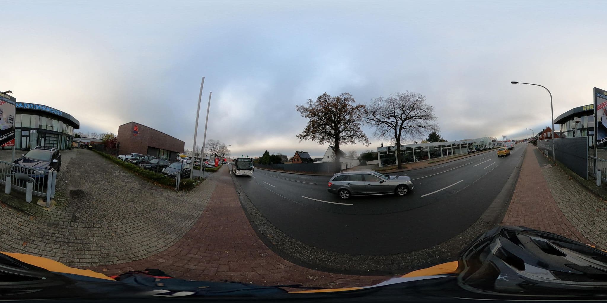 Street view near Euregio Boardinghouse, Nordhorn — © VIA_CH (CC BY-SA · Mapillary)