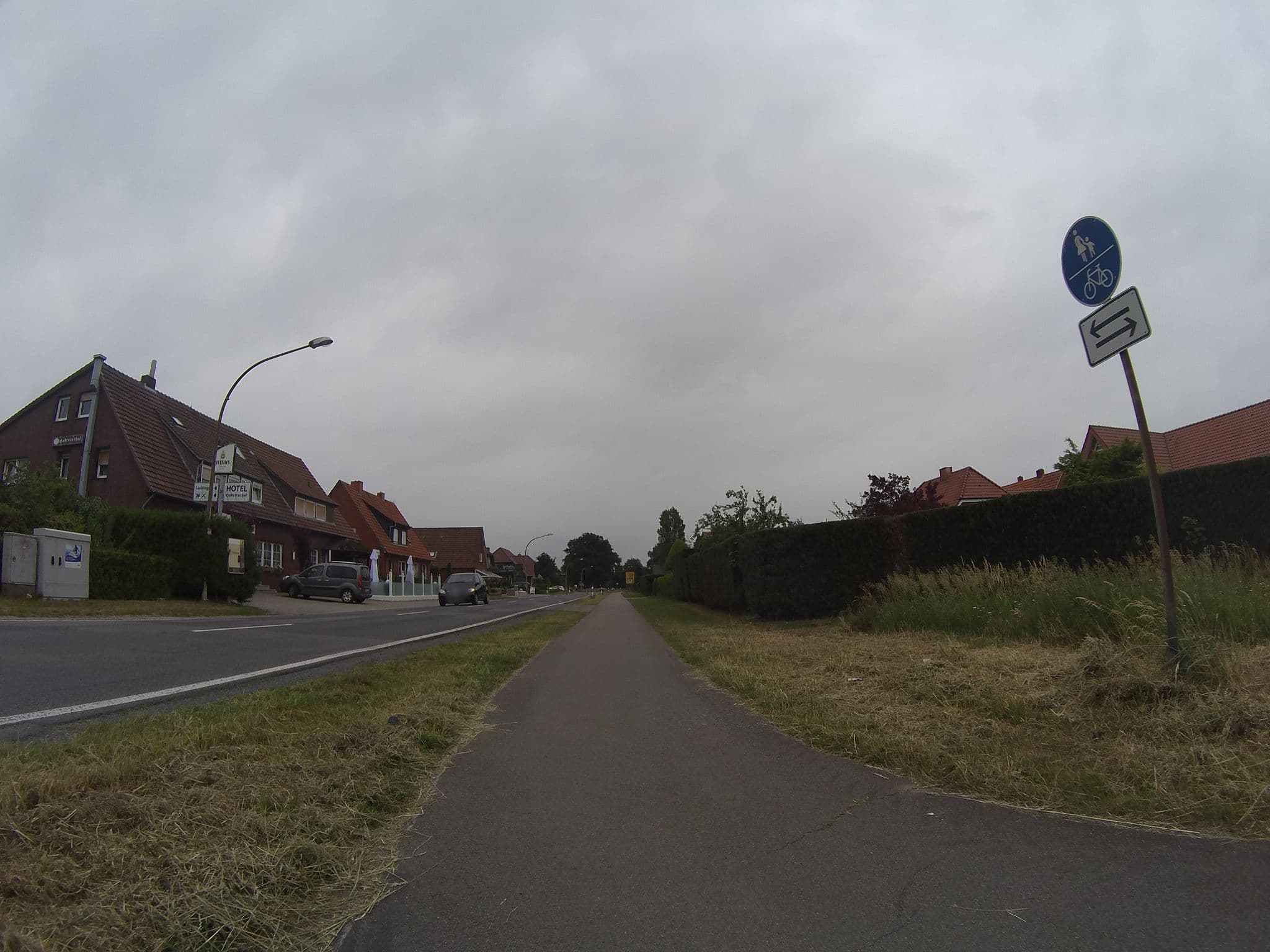 Street view near Heidfeld Wolfgang und Hotel Hubertushof, Haren — © ligfietser (CC BY-SA · Mapillary)