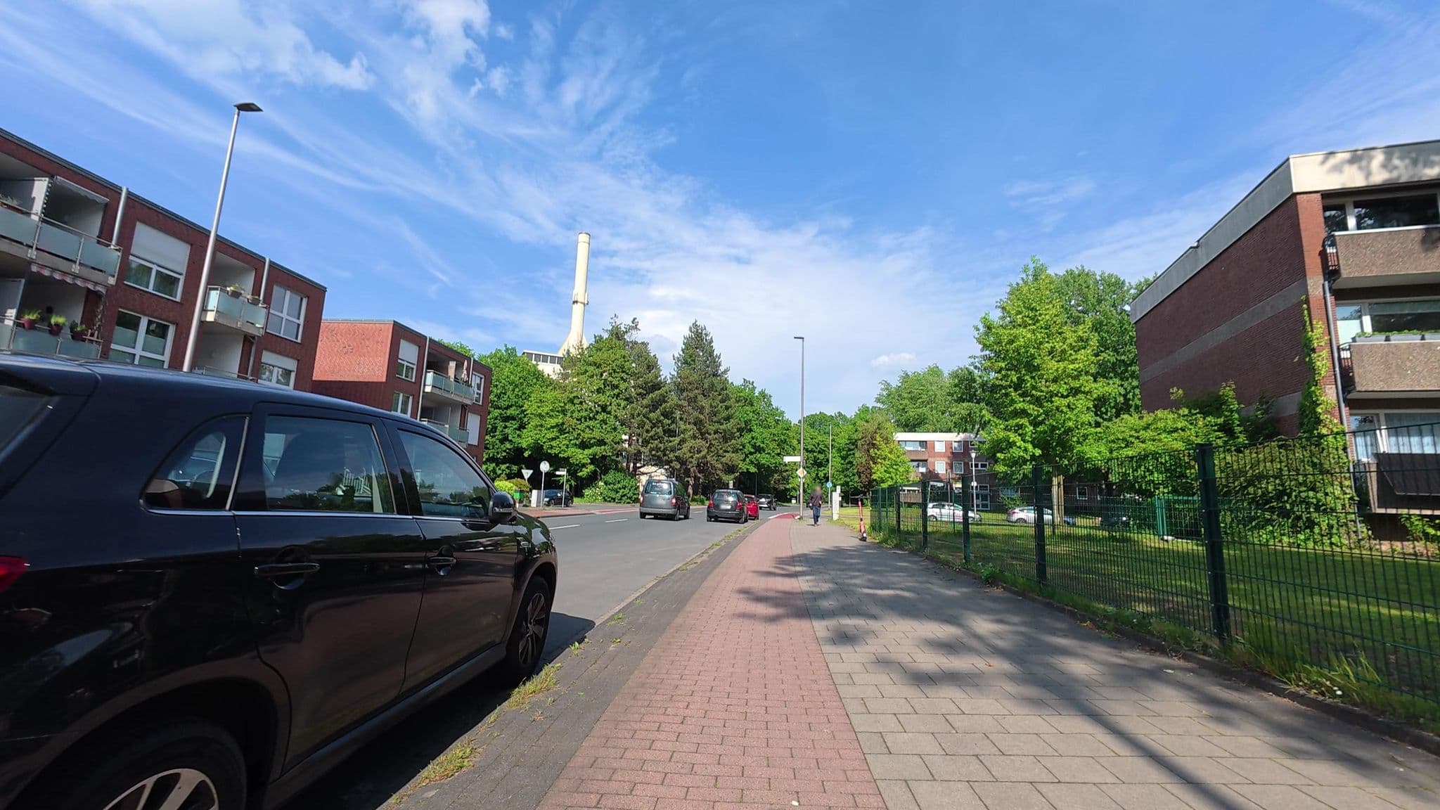 Street view near Hotel-Restaurant Coerheide, Münster — © Morina (CC BY-SA · Mapillary)