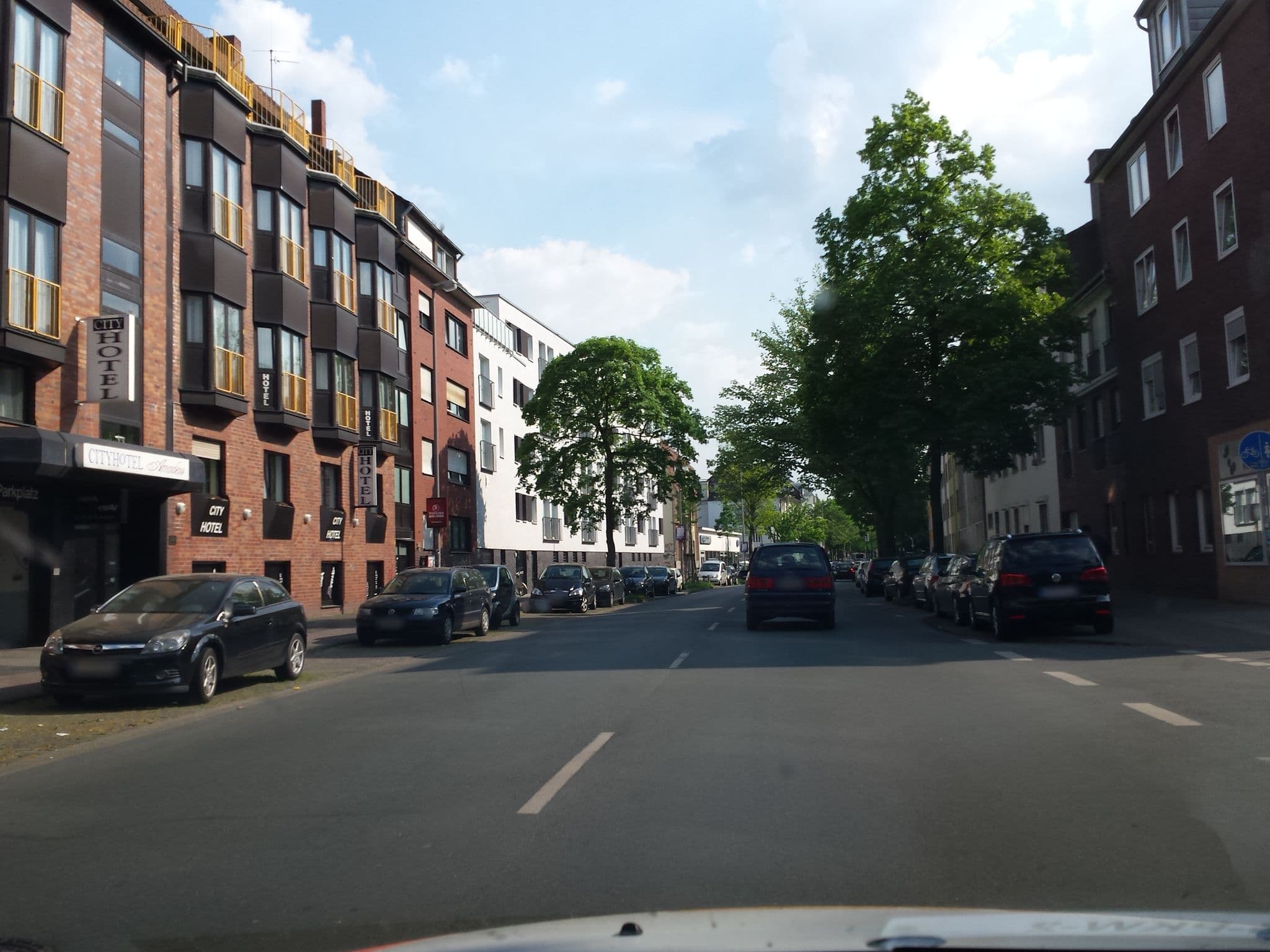 Street view near City Hotel Amadeus Münster, Münster — © mpw (CC BY-SA · Mapillary)