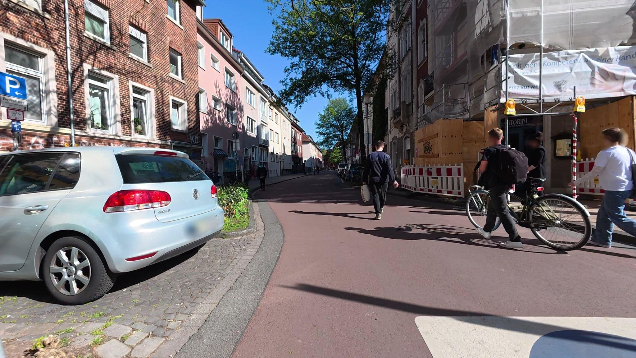 Street view near Hotel Juniors, Münster — © Morina (CC BY-SA · Mapillary)
