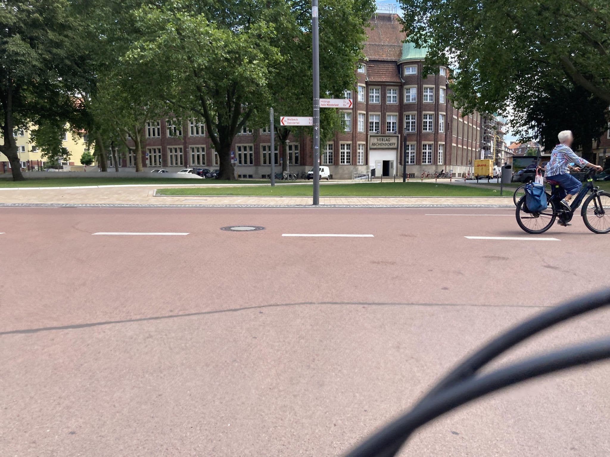 Street view near prizeotel, Münster — © Morina (CC BY-SA · Mapillary)
