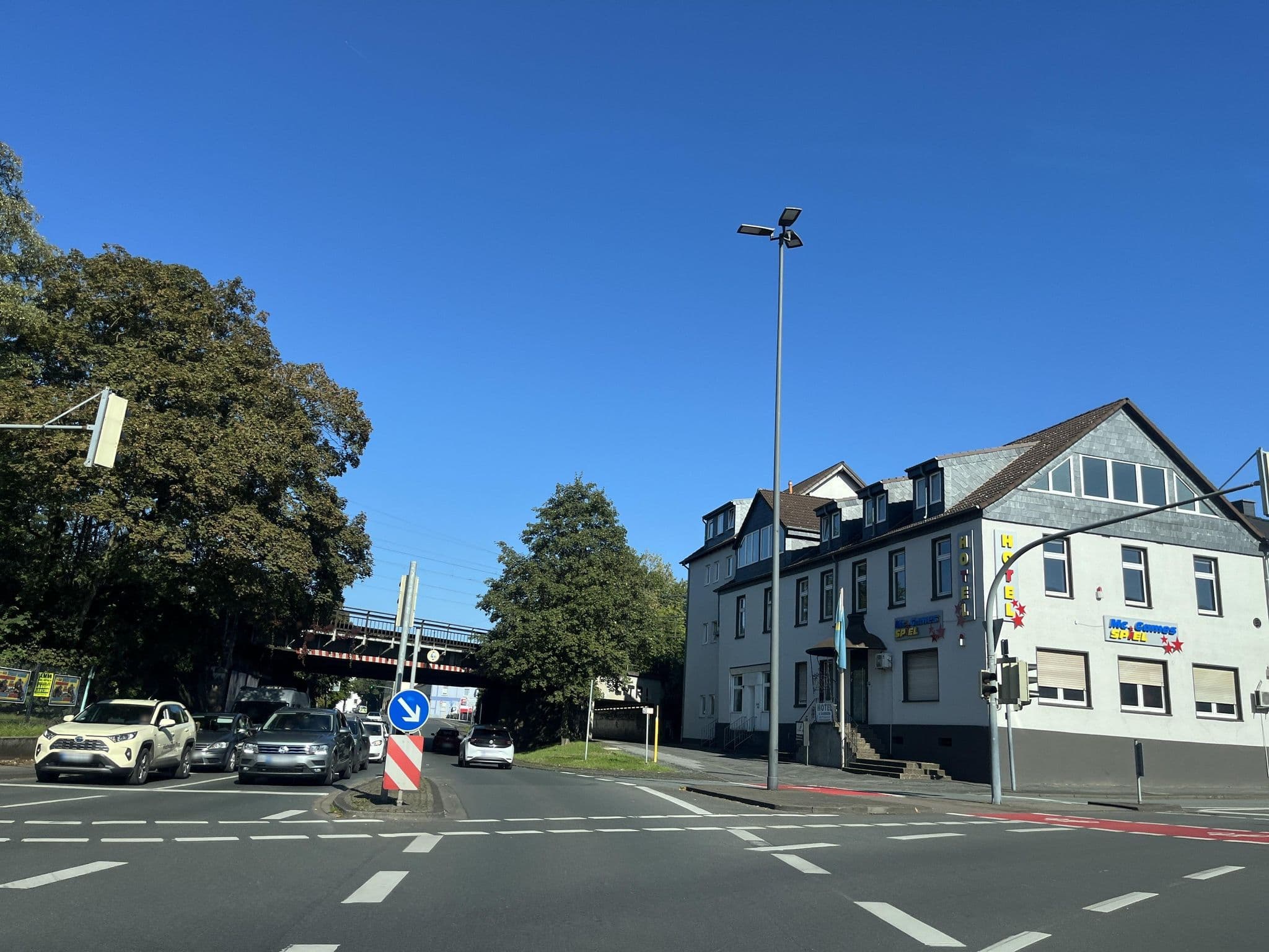 Street view near Mc Games Hotel, Hamm — © ptks (CC BY-SA · Mapillary)