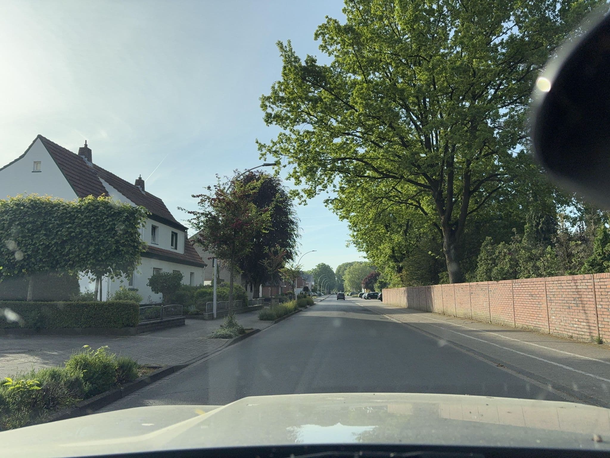 Street view near Pension Schmitz, Emsdetten — © peterossege (CC BY-SA · Mapillary)