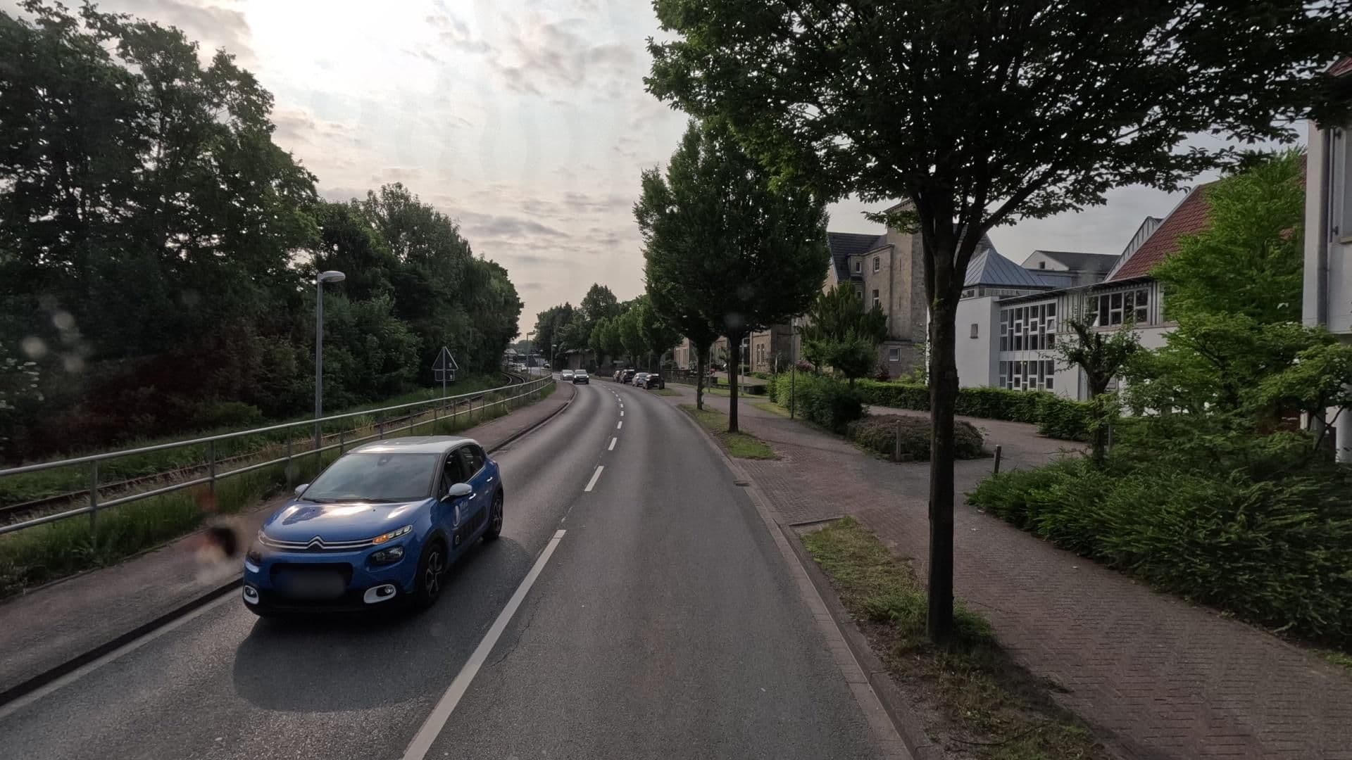 Street view near Altenheim Maria Frieden, Mettingen — © bct (CC BY-SA · Mapillary)