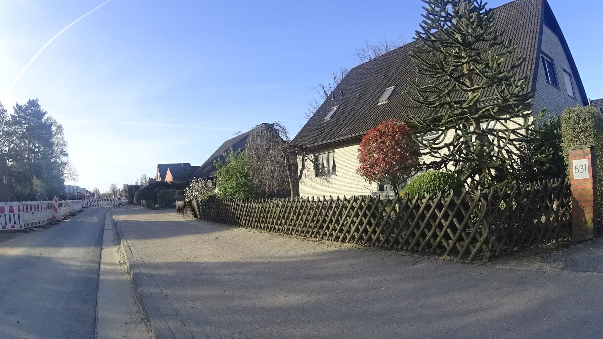Street view near Pension Monika Russow, Emsdetten — © ramap (CC BY-SA · Mapillary)