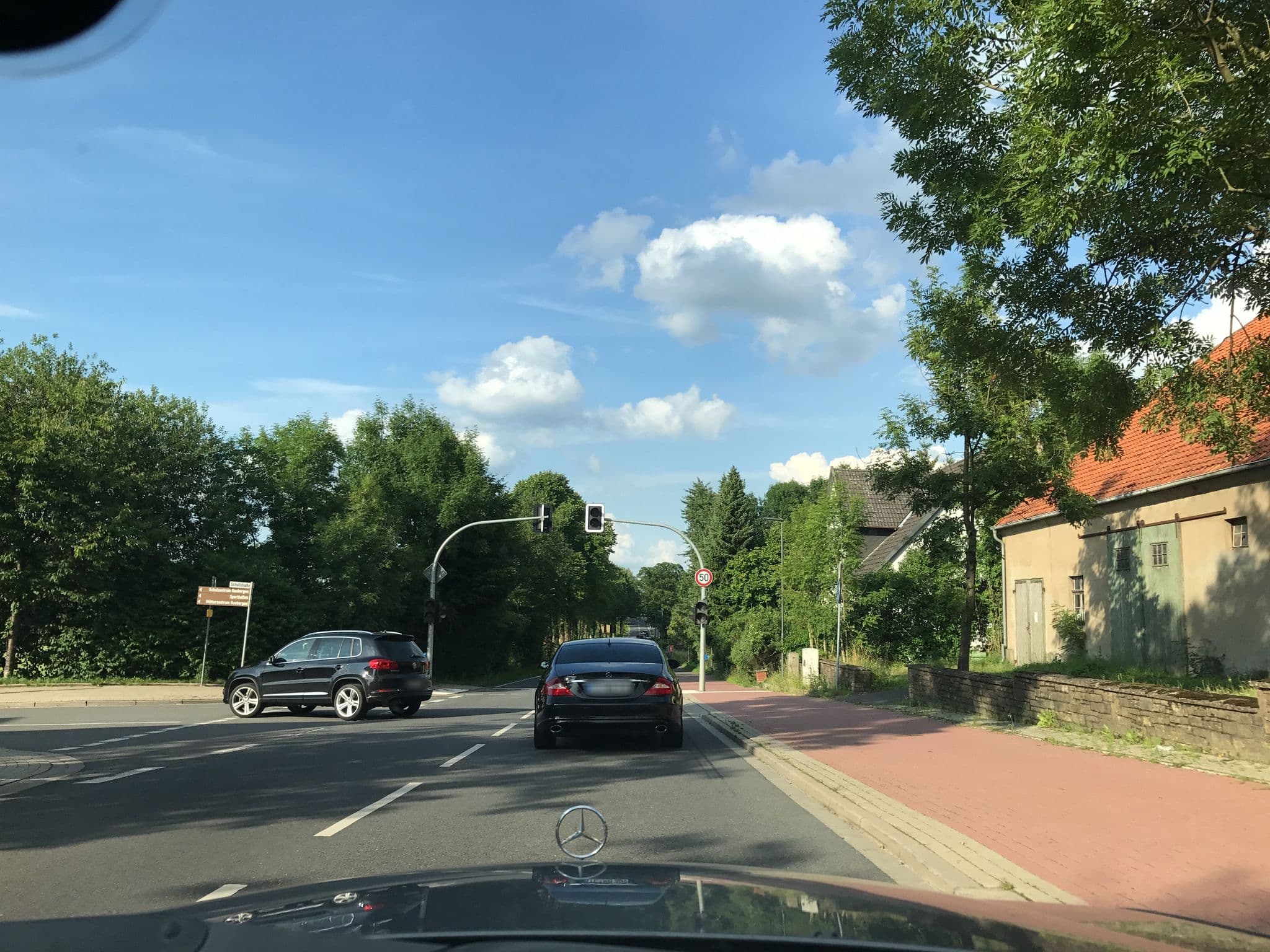 Street view near Gasthof Riga, Hasbergen — © mjay (CC BY-SA · Mapillary)