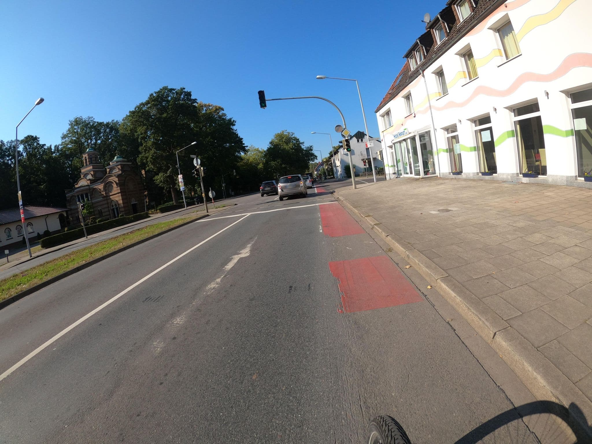 Street view near Hotel Appart, Osnabrück — © VIA_KK (CC BY-SA · Mapillary)