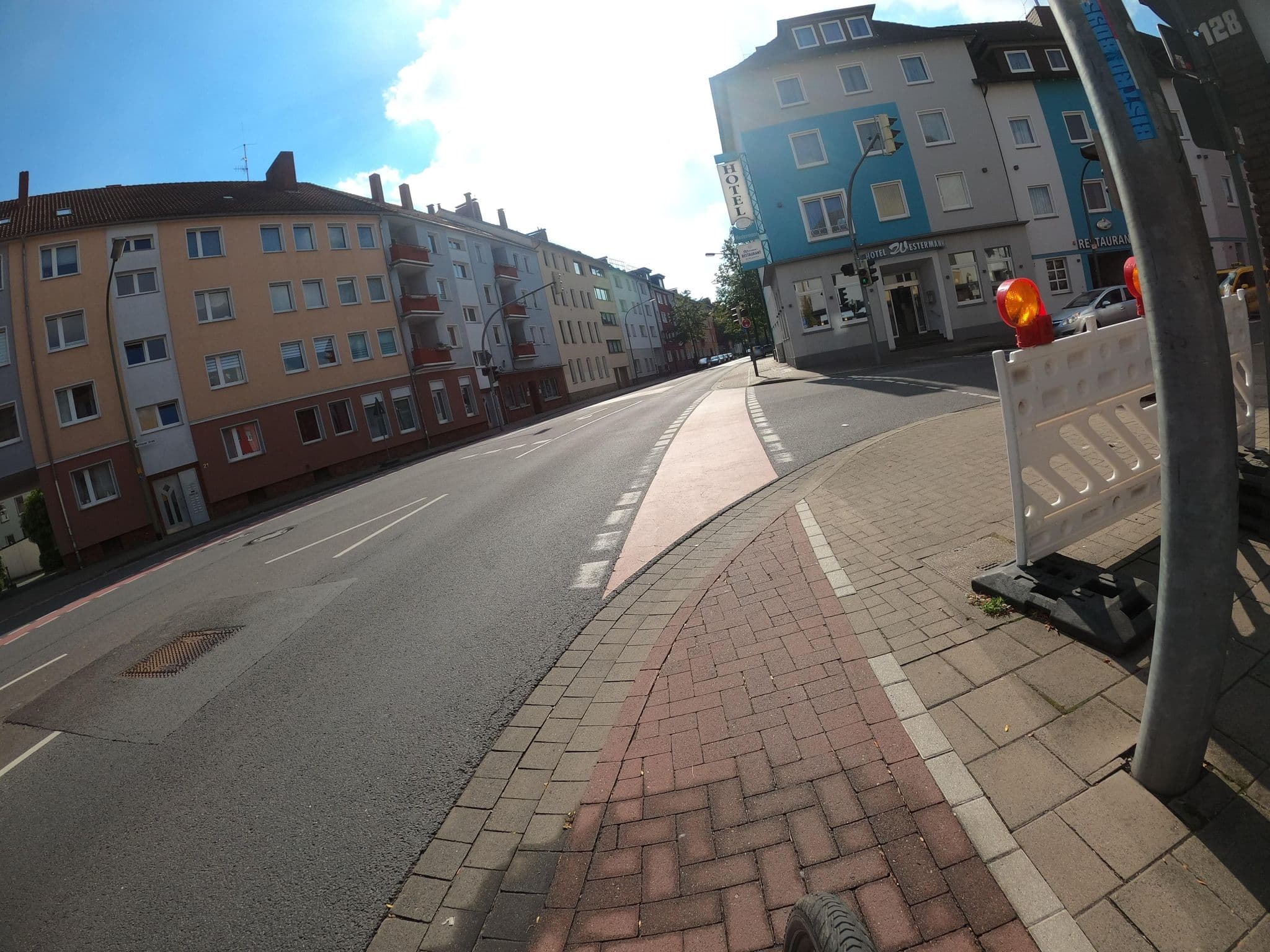 Street view near Hotel Westermann GmbH Thorsten Westermann, Osnabrück — © VIA_KK (CC BY-SA · Mapillary)