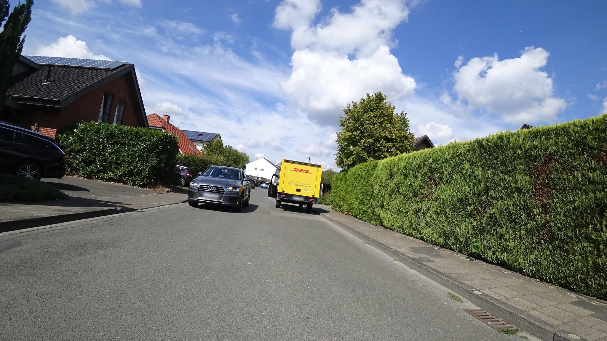 Street view near Pension Dück, Gütersloh — © flohoff (CC BY-SA · Mapillary)