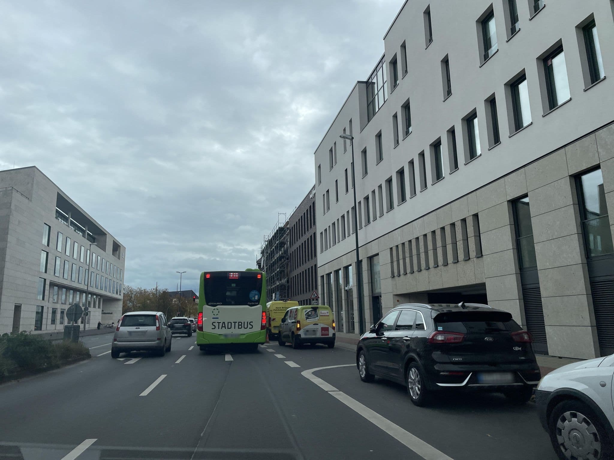 Street view near Hotel am Rathaus, Gütersloh — © baldur80 (CC BY-SA · Mapillary)