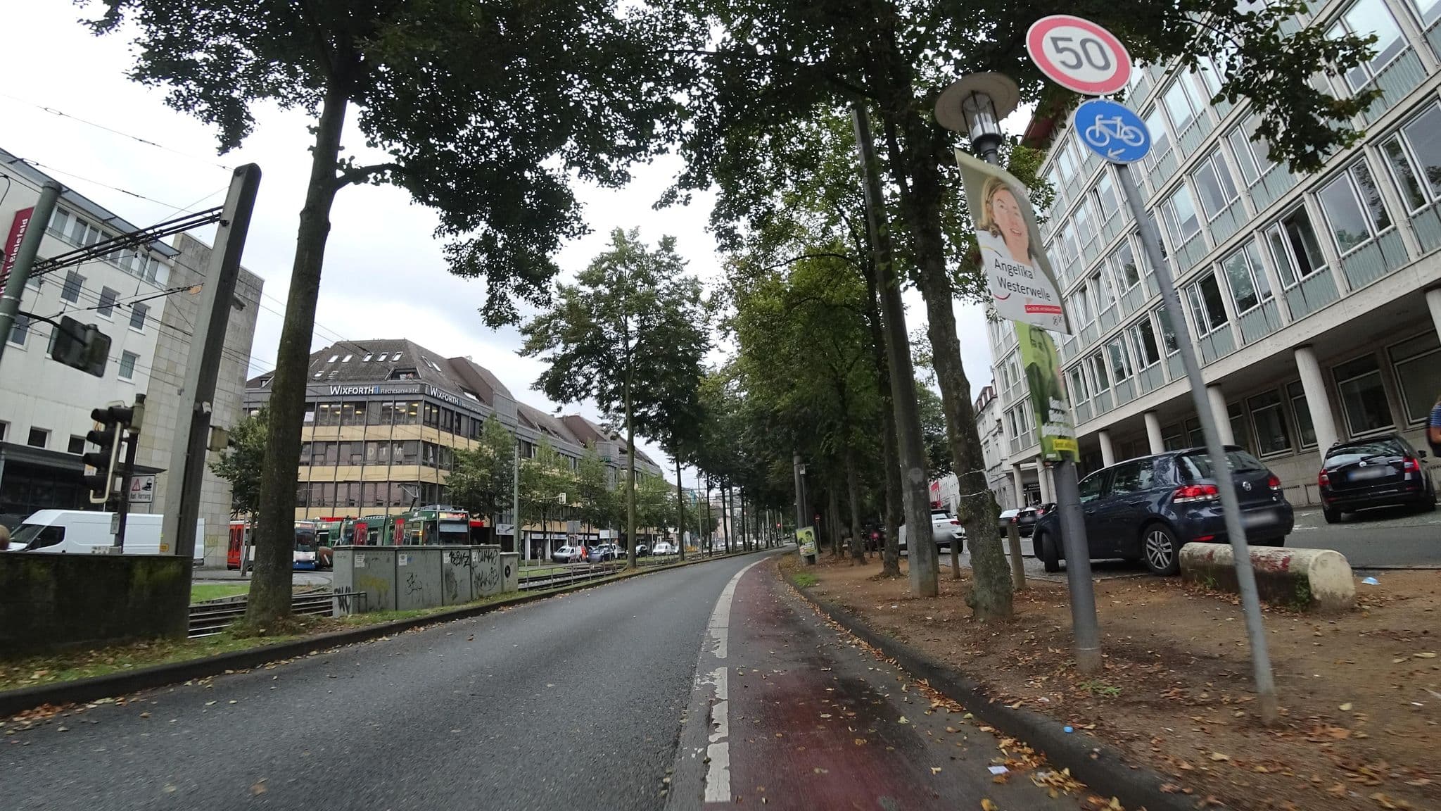 Street view near Arcadia Hotel, Bielefeld — © flohoff (CC BY-SA · Mapillary)