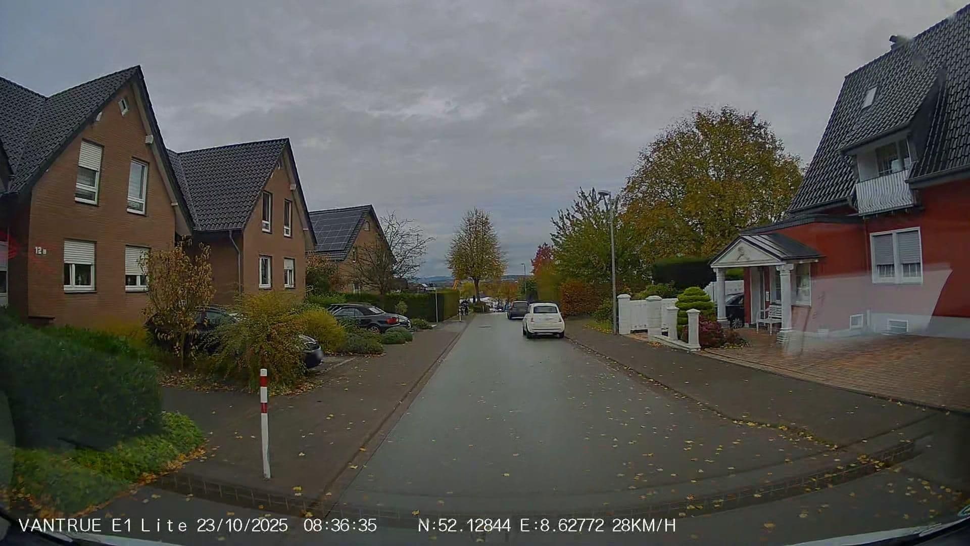 Street view near Gästehaus Christel, Herford — © Hightower- (CC BY-SA · Mapillary)