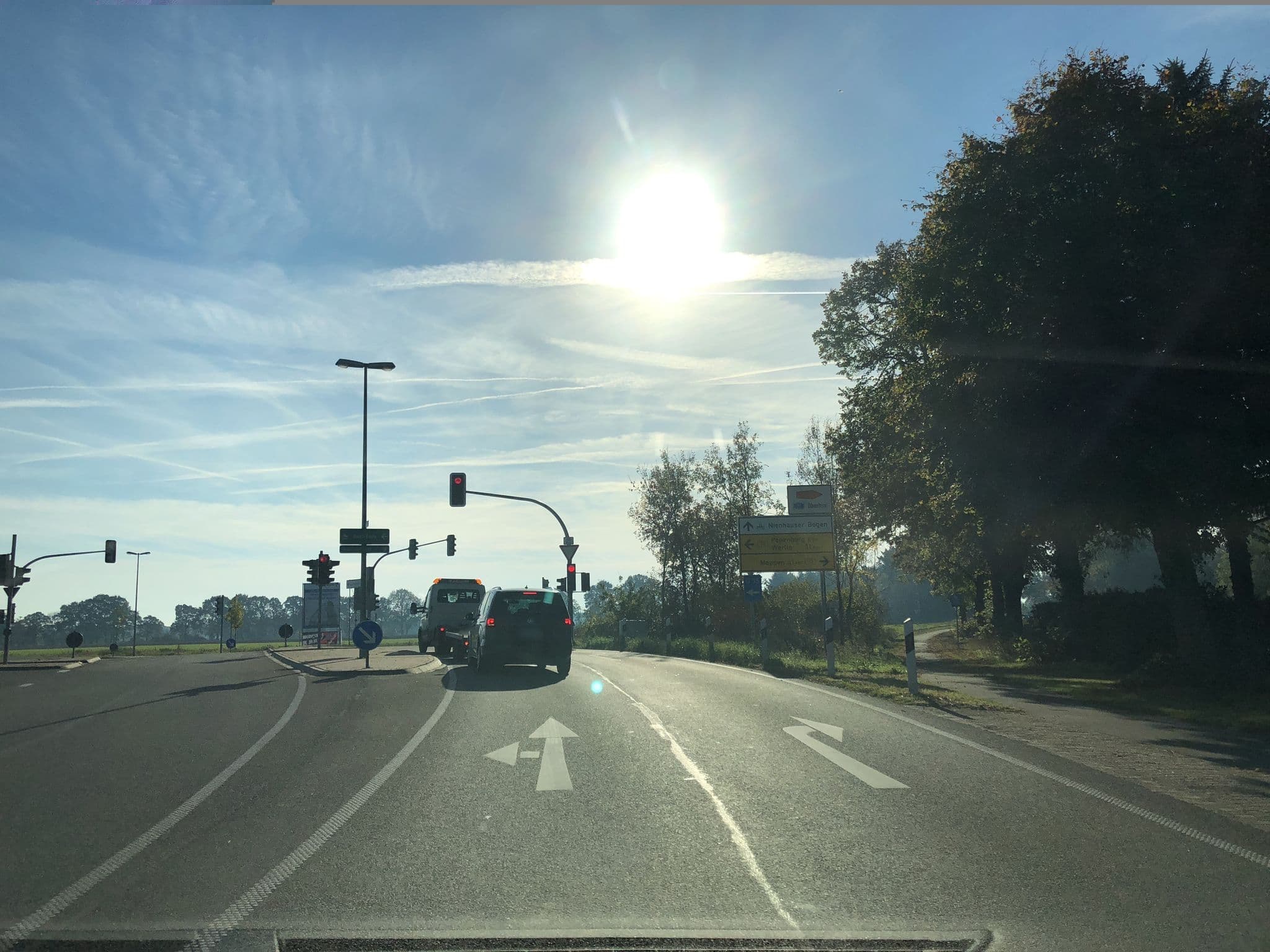 Street view near Tierling`s Landhotel, Heede — © hendel (CC BY-SA · Mapillary)