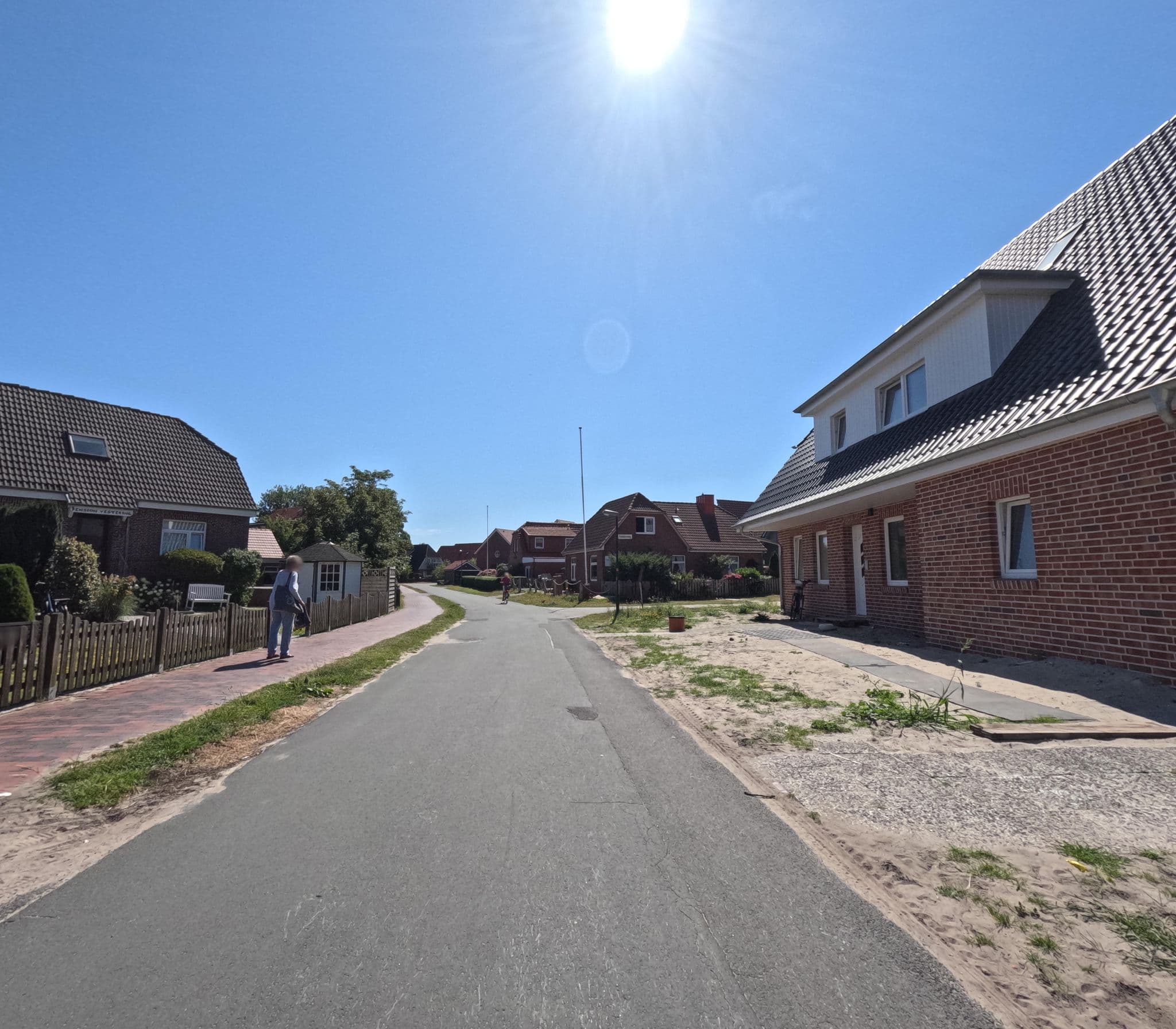Street view near Villa Sperlingslust, Langeoog — © rempshaener (CC BY-SA · Mapillary)