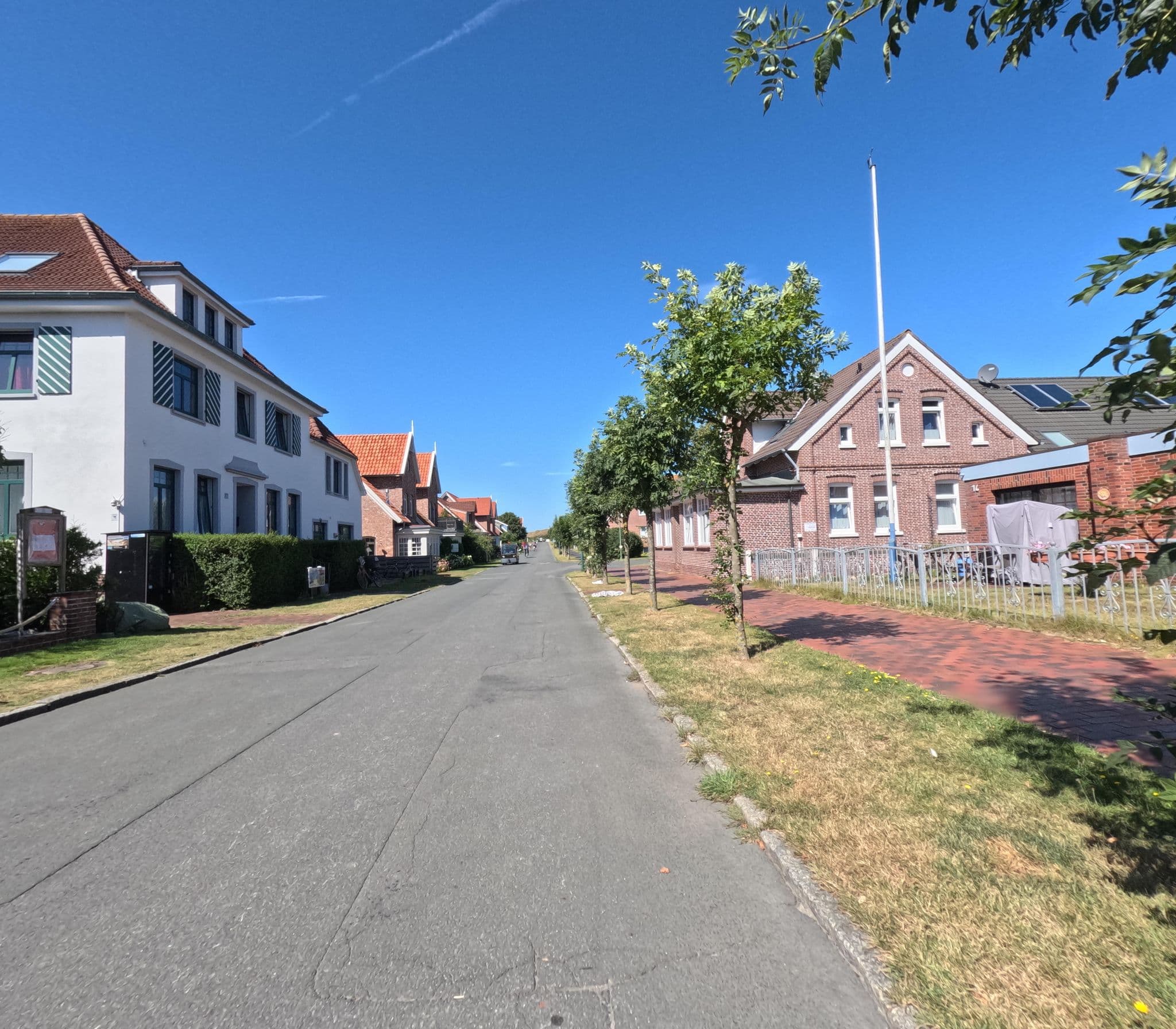 Street view near Gästehaus Orion, Langeoog — © rempshaener (CC BY-SA · Mapillary)