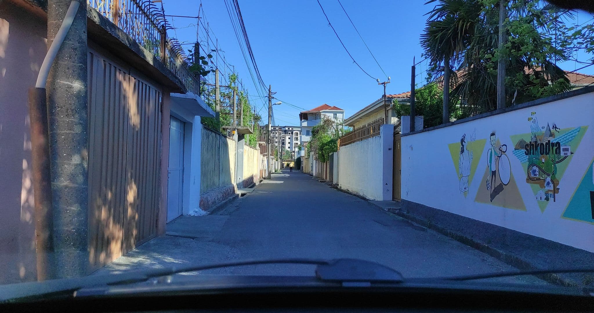 Street view near Our Way Guest House, Shkodër — © denisju_osm (CC BY-SA · Mapillary)
