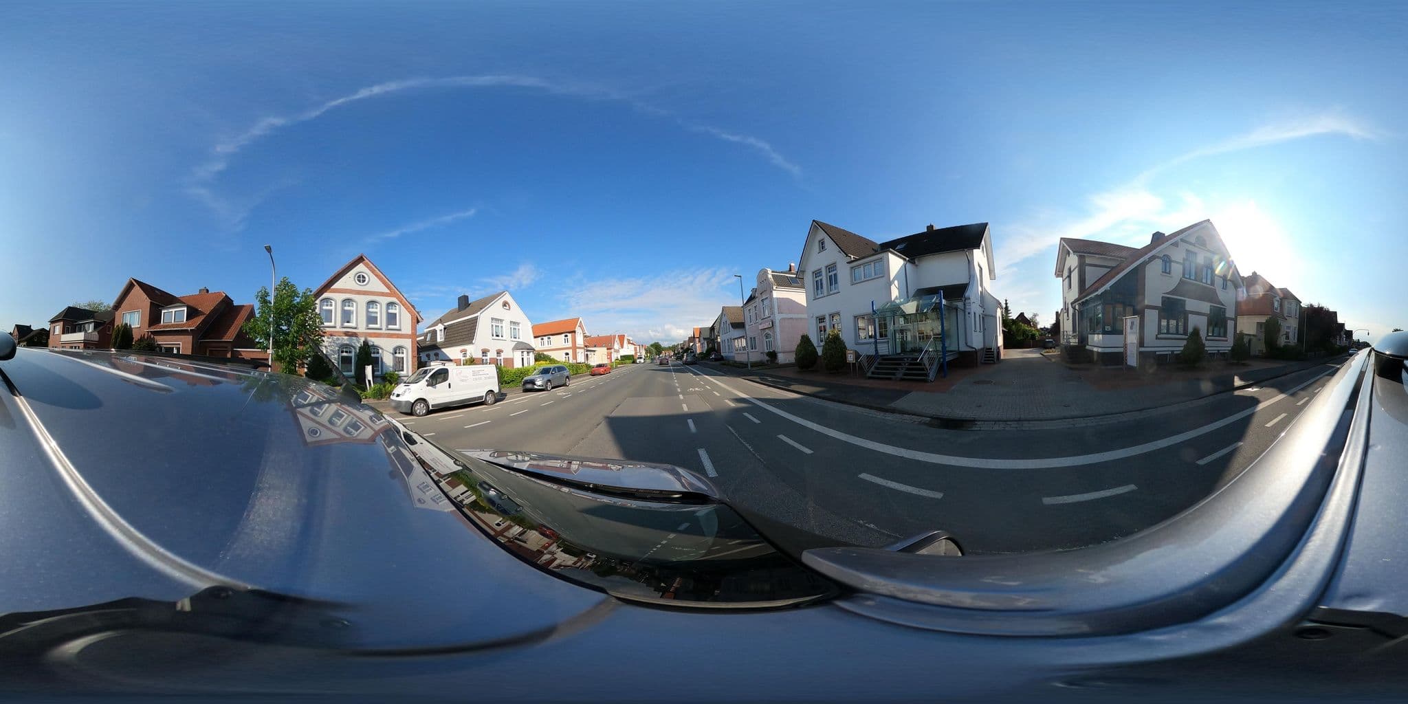 Street view near Pension La Rosa, Norden — © JHecht (CC BY-SA · Mapillary)