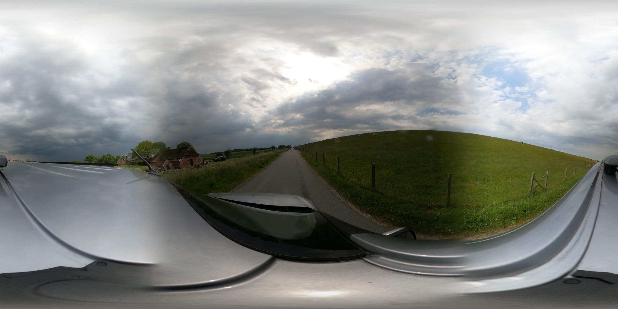 Street view near Haus Itzendorfer Rott, Norddeich — © JHecht (CC BY-SA · Mapillary)