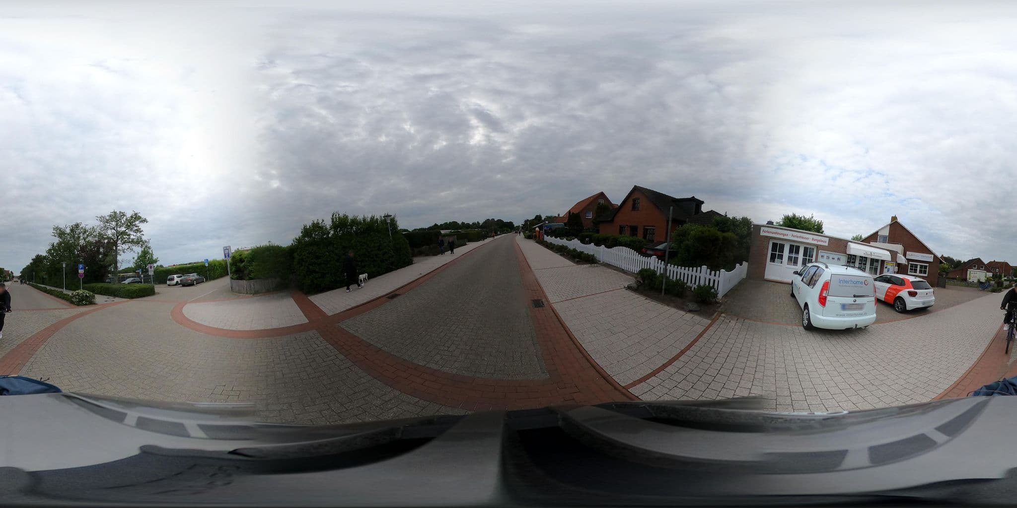 Street view near Norddeich-Ferienwohnungen Vermietungsservice GmbH, Norddeich — © JHecht (CC BY-SA · Mapillary)