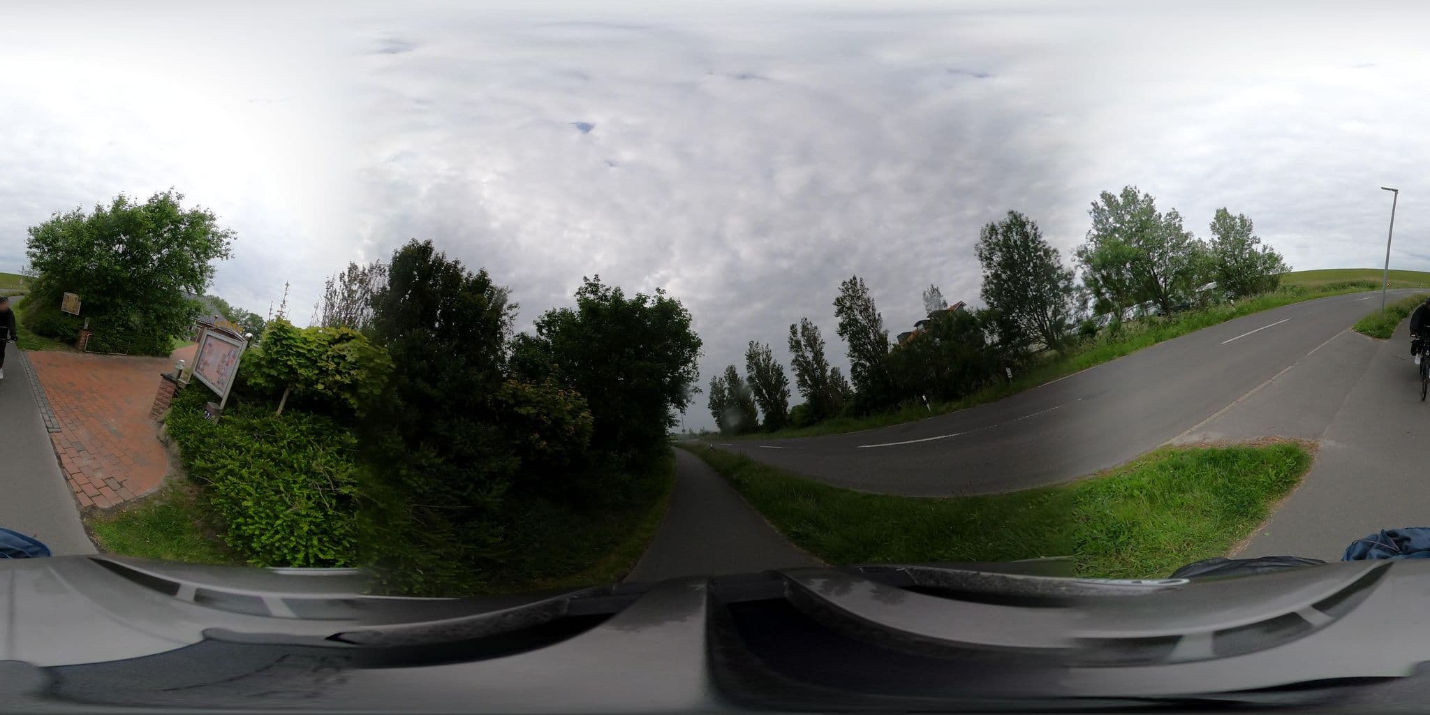 Street view near Wachthuus an d' Diek, Norddeich — © JHecht (CC BY-SA · Mapillary)