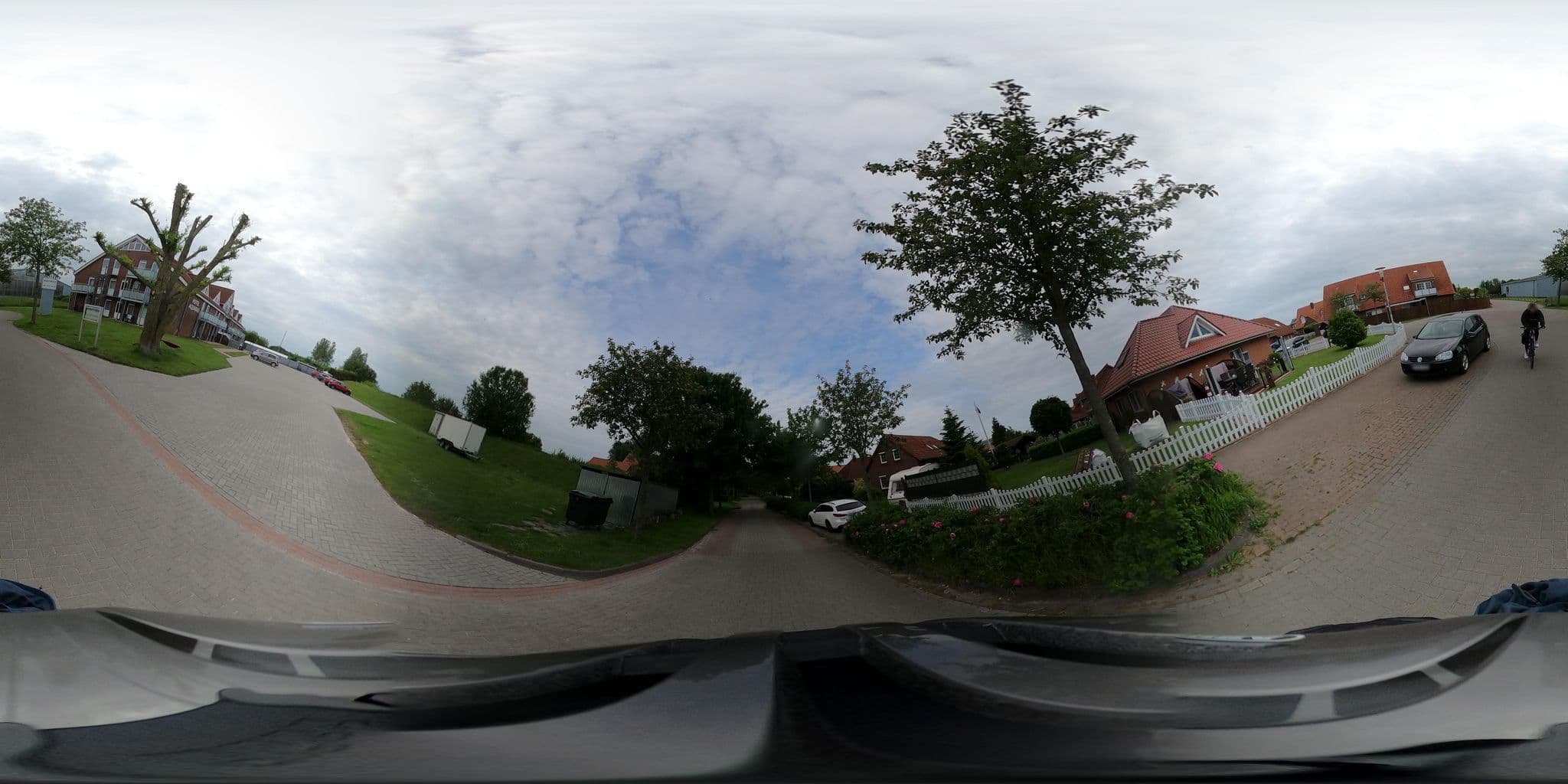 Street view near Ferienwohnung Corina in Norddeich, Norddeich — © JHecht (CC BY-SA · Mapillary)