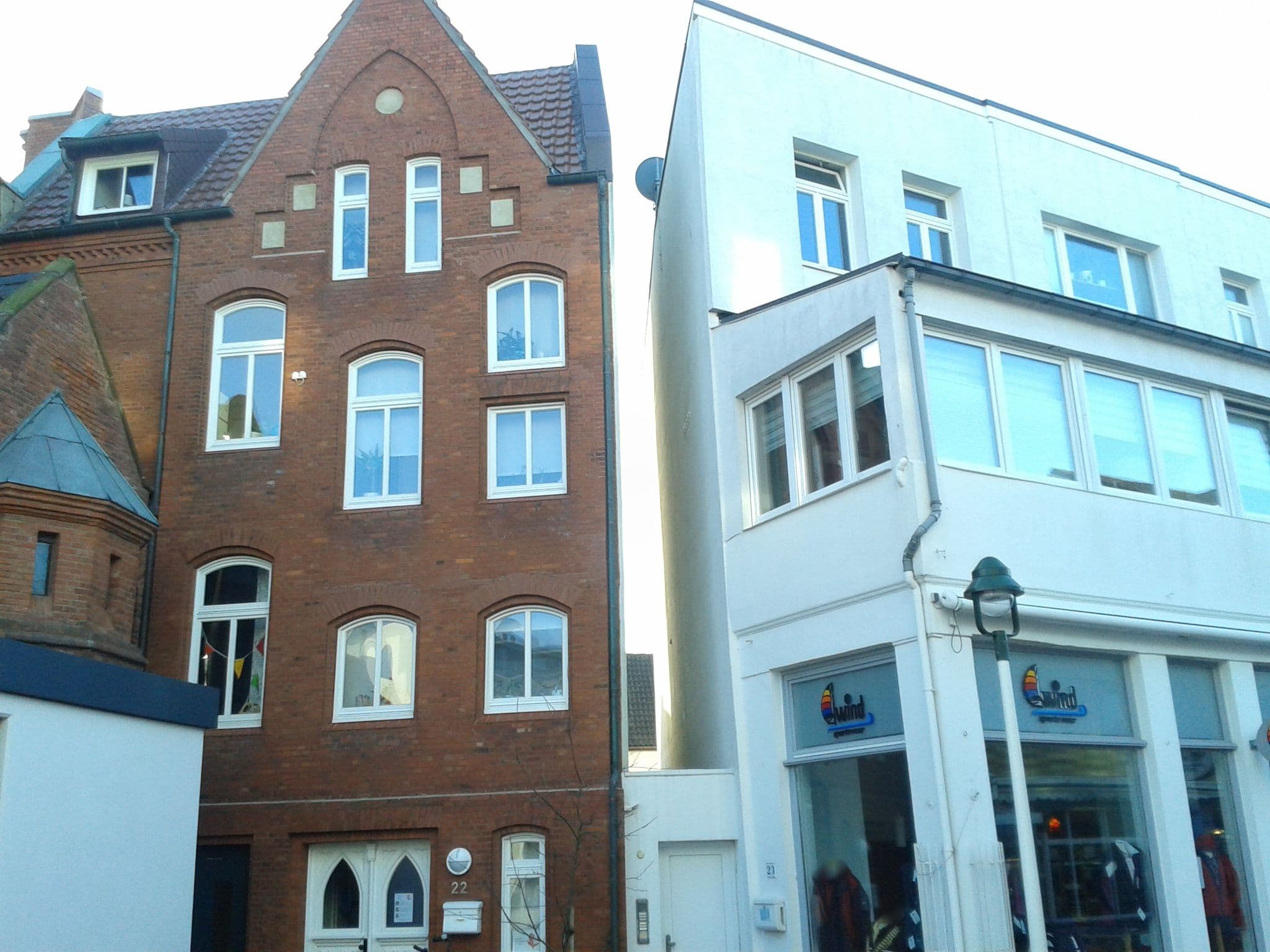 Street view near Logierhaus am Denkmal est. 1896, Norderney — © thomas (CC BY-SA · Mapillary)