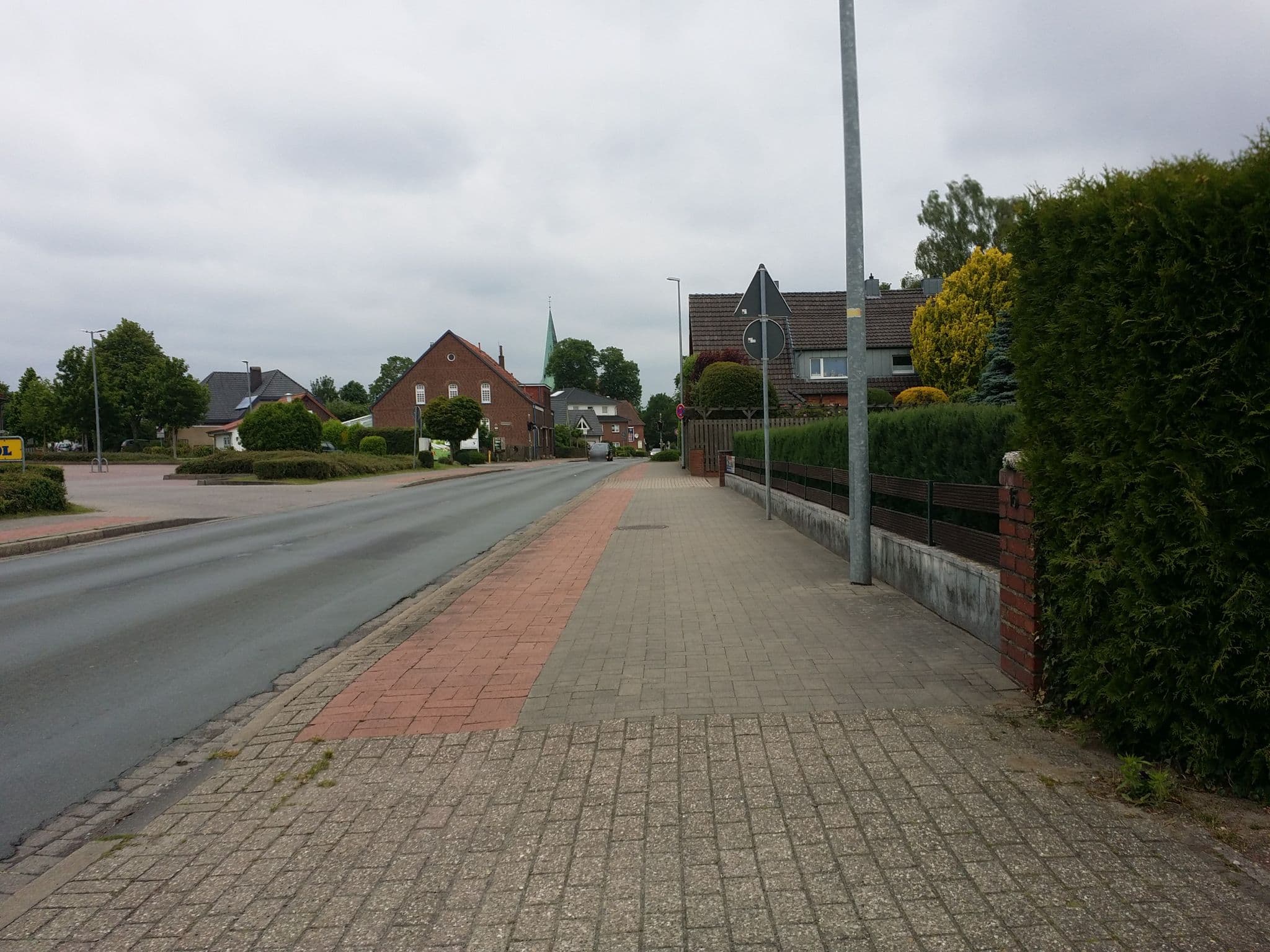 Street view near Pension Christina, Ganderkesee — © abmap (CC BY-SA · Mapillary)