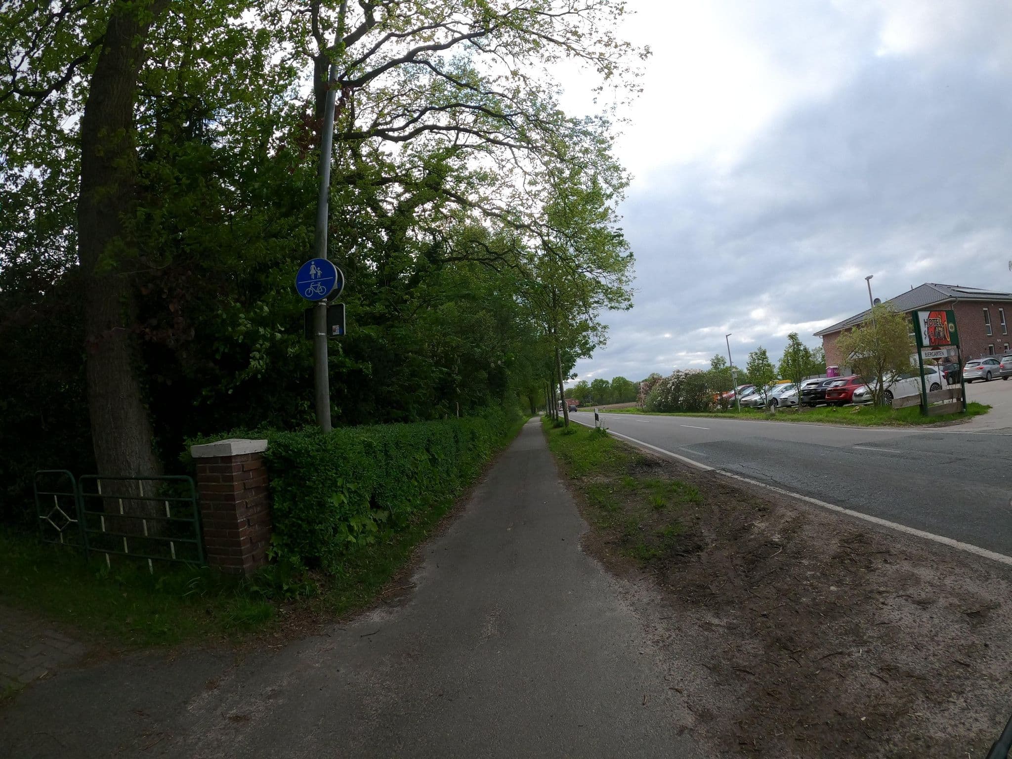 Street view near Hotel Sparta, Rastede — © VIA_KK (CC BY-SA · Mapillary)