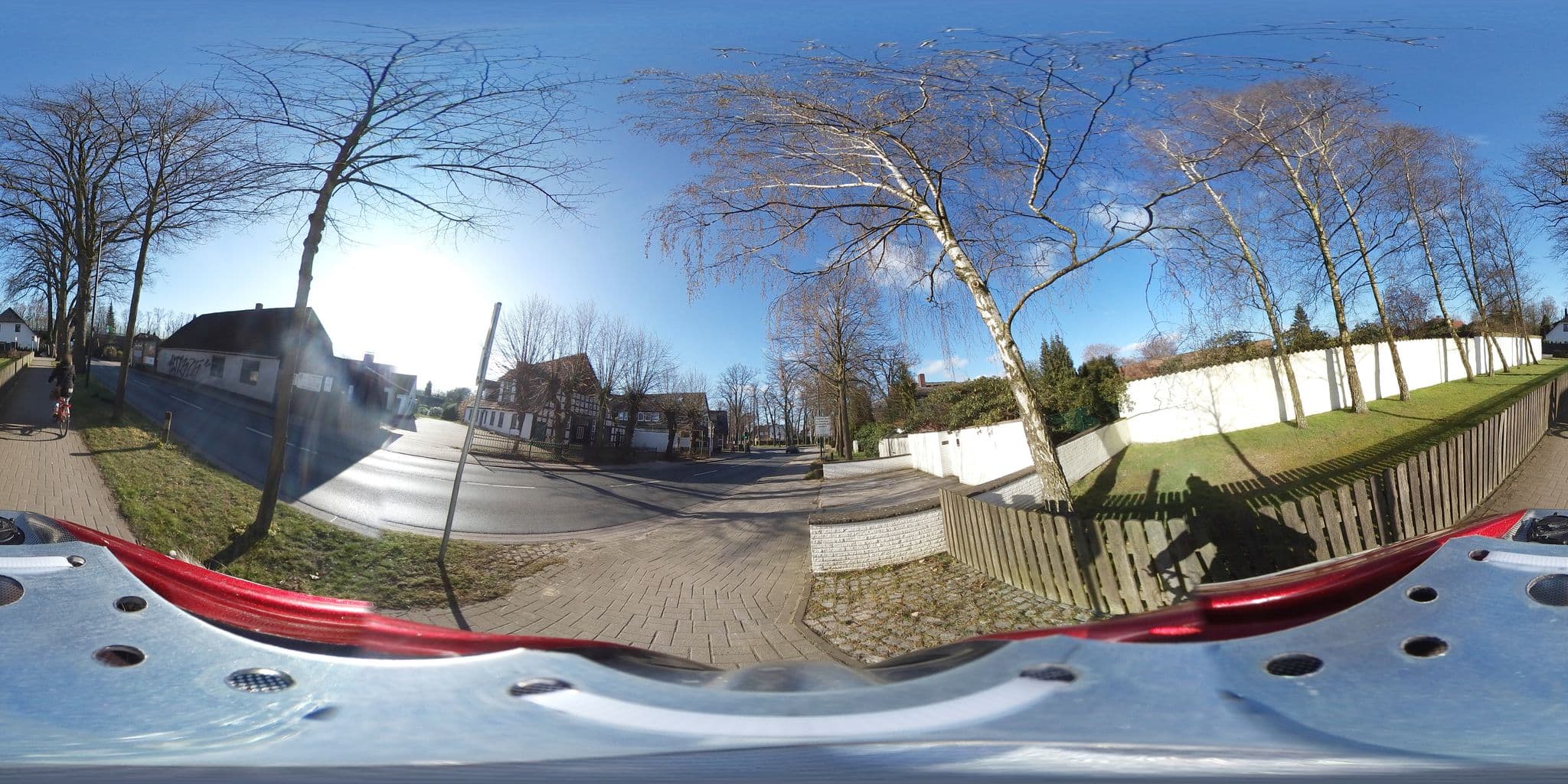 Street view near Hotel Lütkemeyer, Oyten — © hubert87 (CC BY-SA · Mapillary)