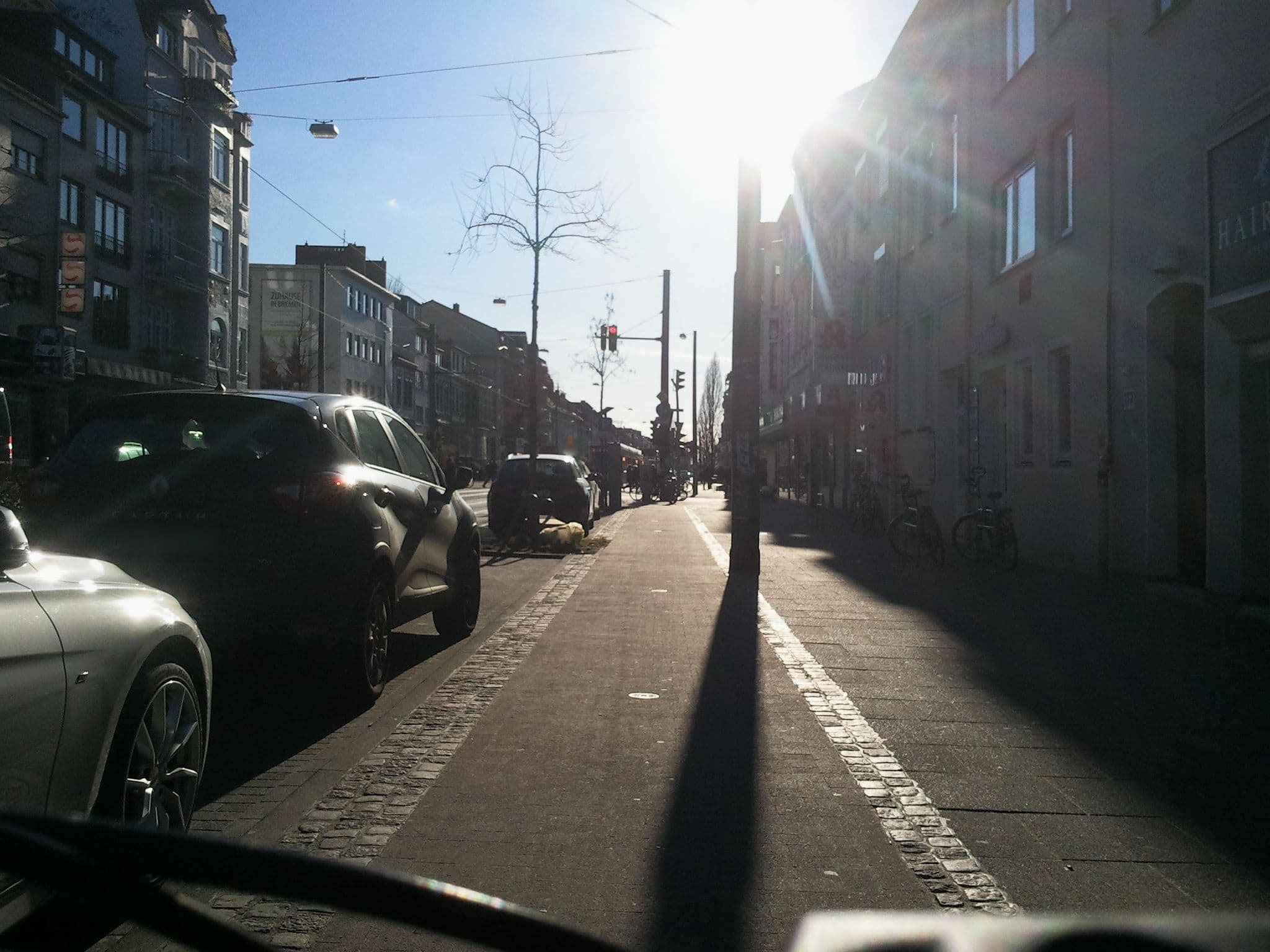 Street view near Weber GuestHause, Bremen — © hubert87 (CC BY-SA · Mapillary)