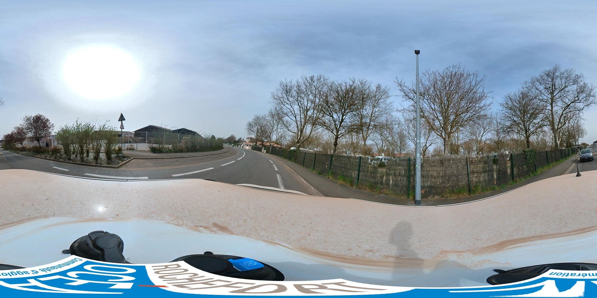 Street view near Camping municipal Le Rayonnement, Rochefort — © olivierb (CC BY-SA · Mapillary)