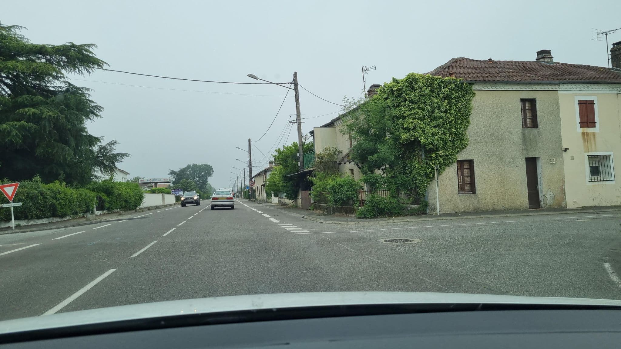 Street view near La crémaillère, Hagetmau — © Mabjo (CC BY-SA · Mapillary)