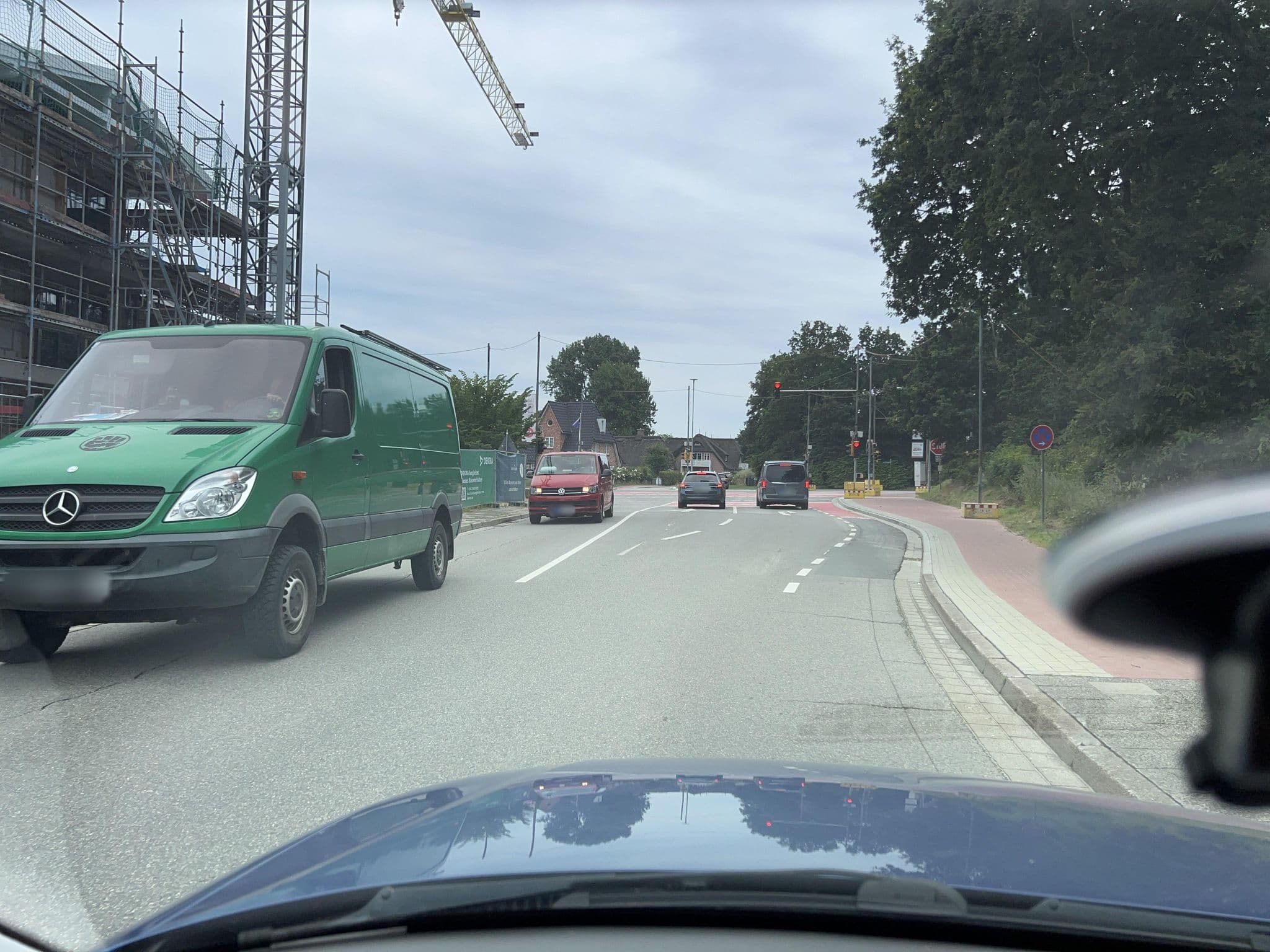 Street view near Reetdachhaus Graftendiek Drei, Sankt Peter-Ording — © robffm (CC BY-SA · Mapillary)
