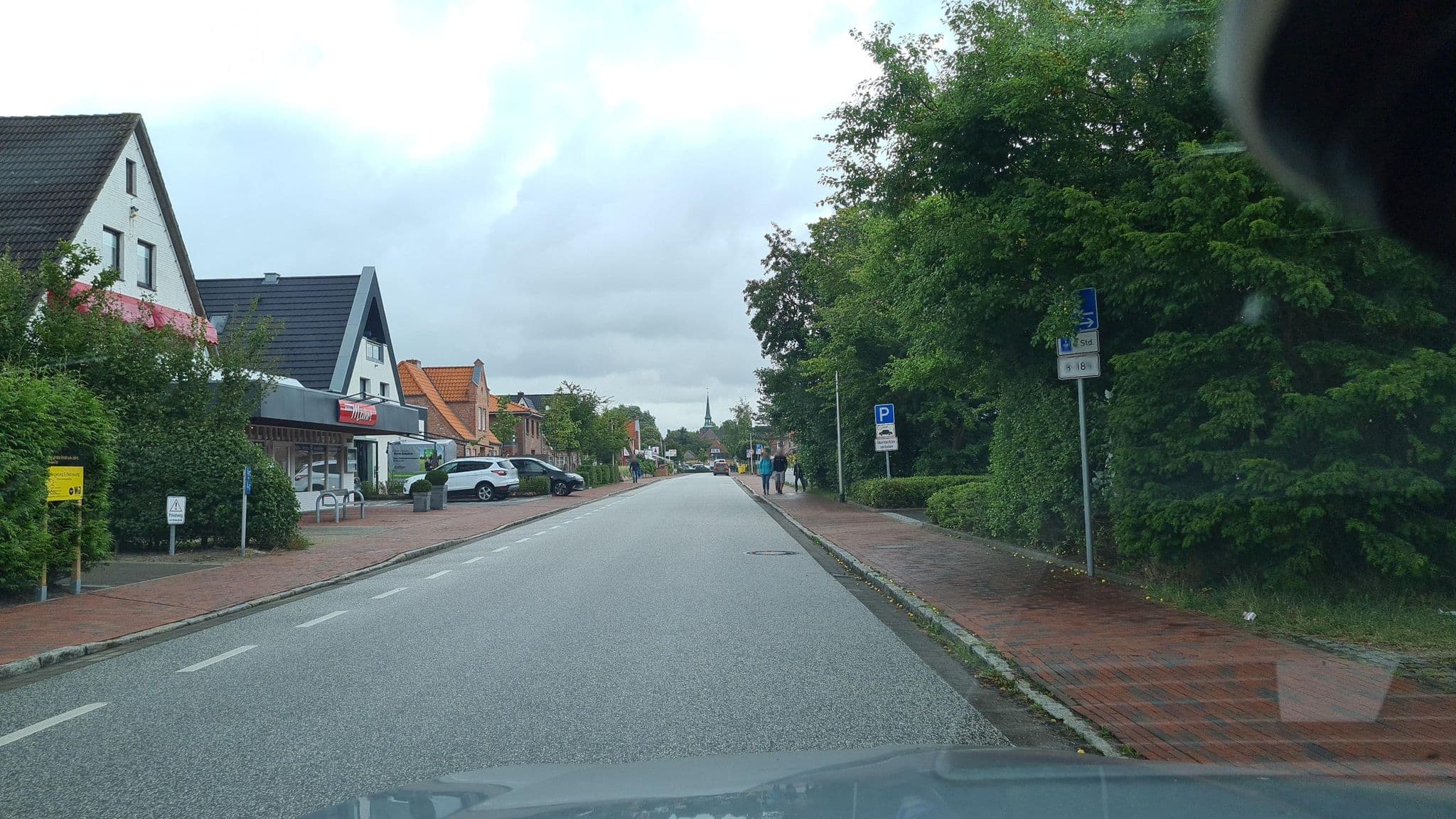 Street view near A. Hoppe, Sankt Peter-Ording — © dsmm (CC BY-SA · Mapillary)